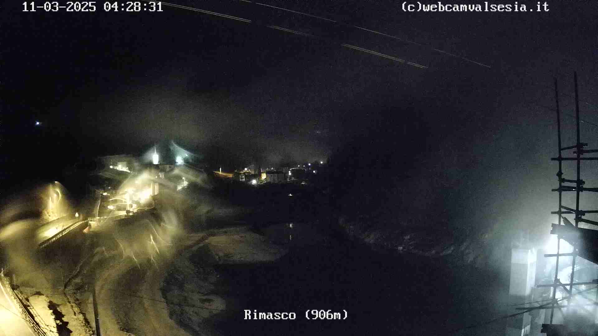 immagine della webcam nei dintorni di Campertogno: webcam Rimasco