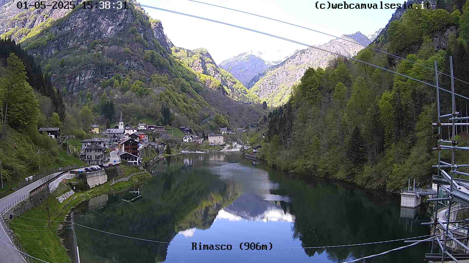 immagine della webcam nei dintorni di Rassa: webcam Rimasco