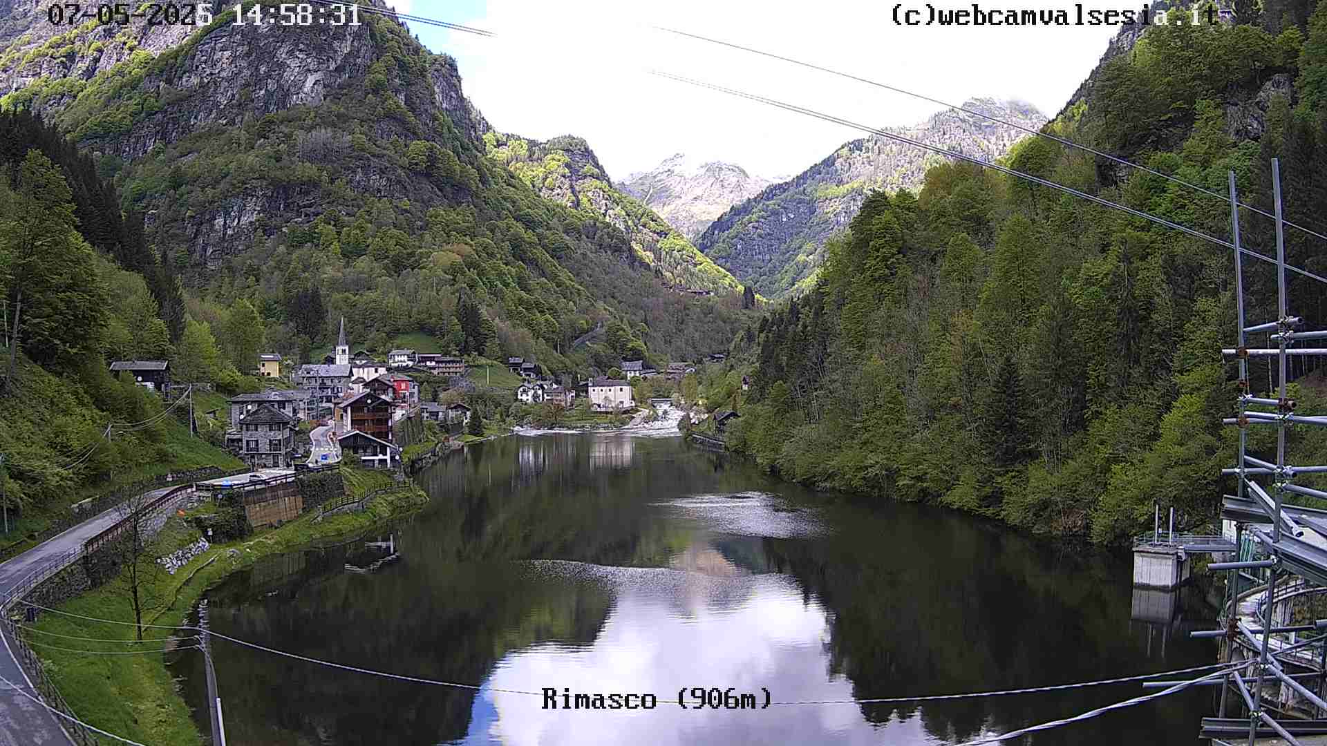 immagine della webcam nei dintorni di Balmuccia: webcam Rimasco