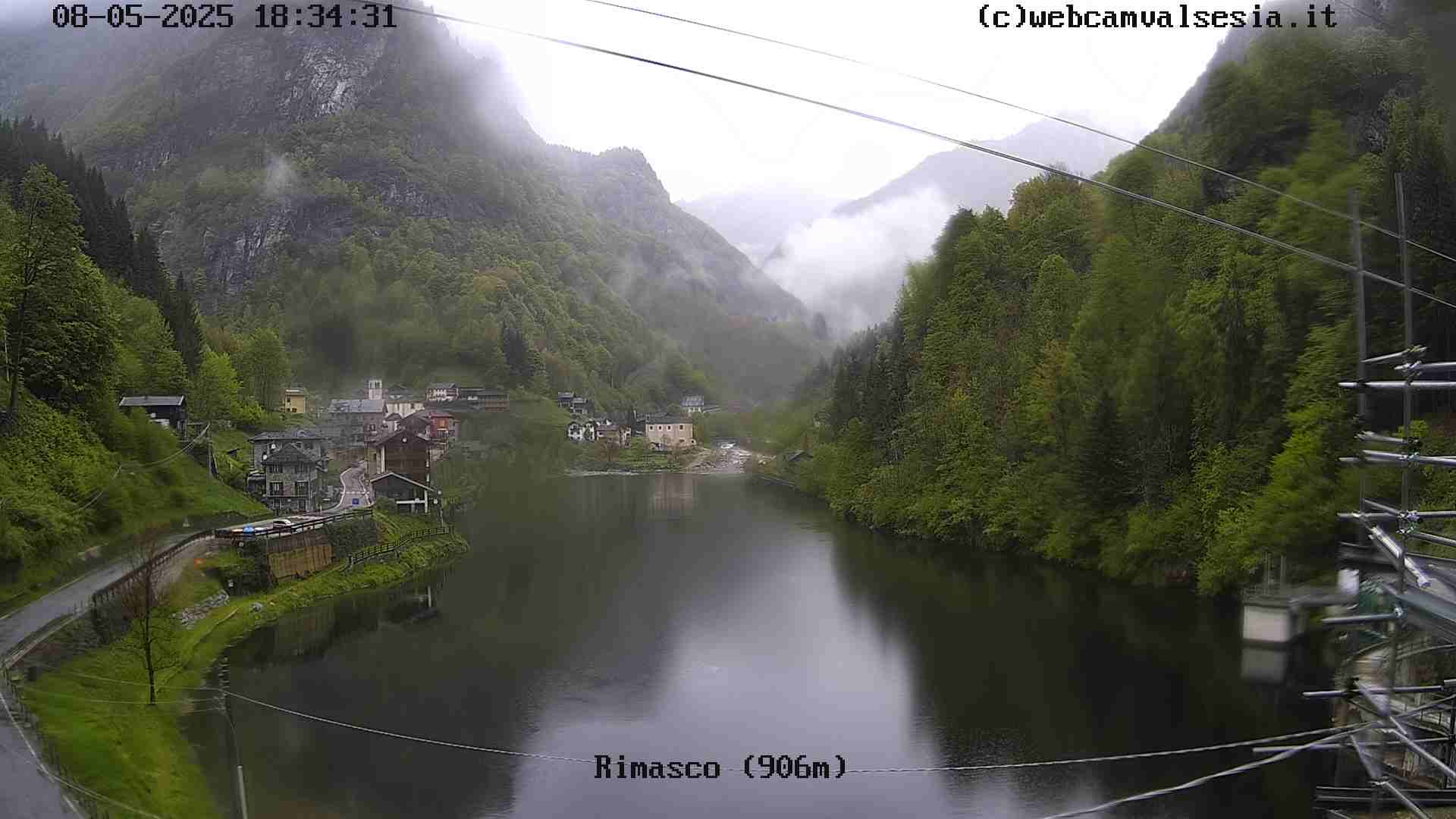 immagine della webcam nei dintorni di Boccioleto: webcam Rimasco