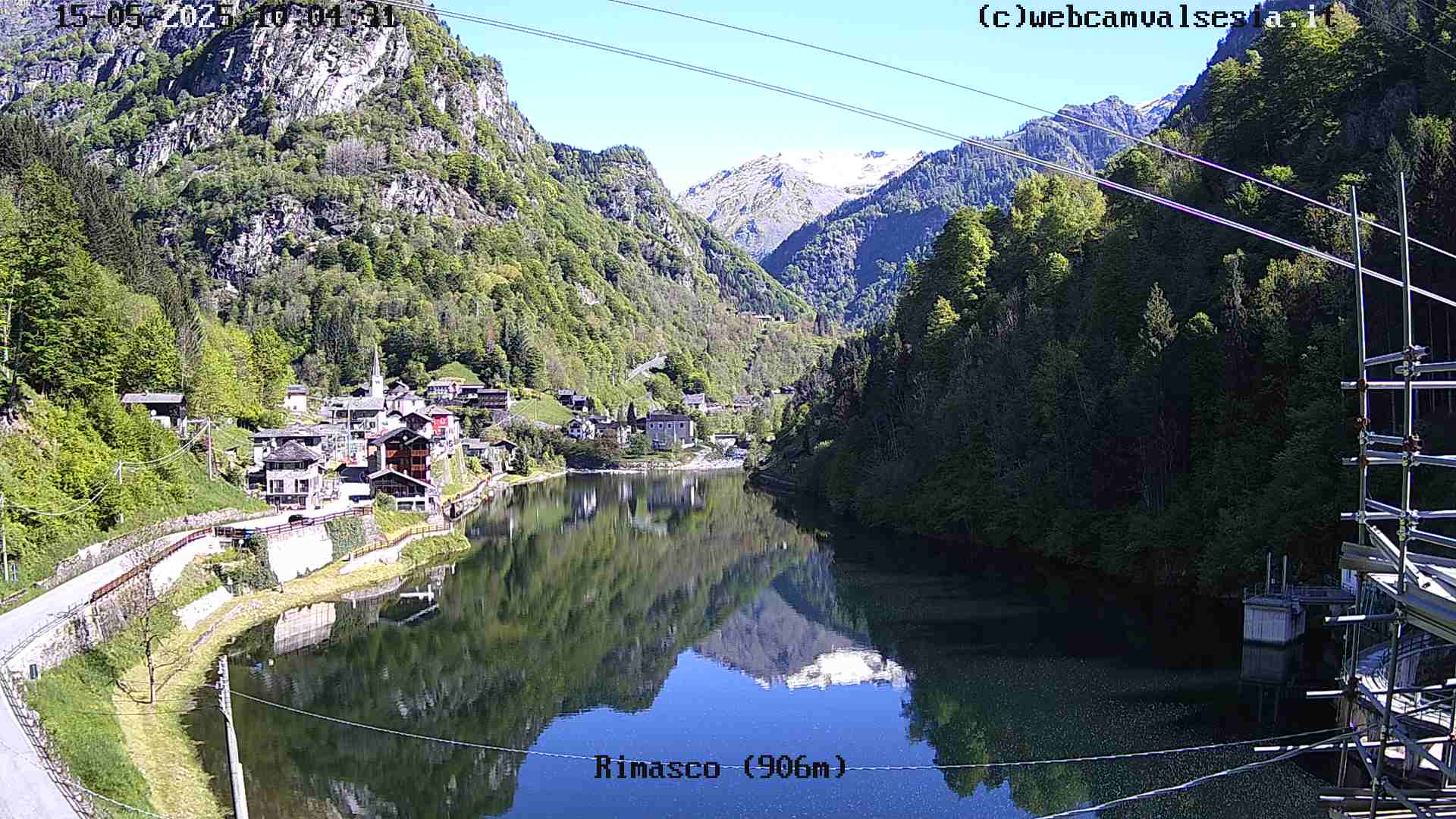 immagine della webcam nei dintorni di Alpe Campo di Rimasco: webcam Rimasco