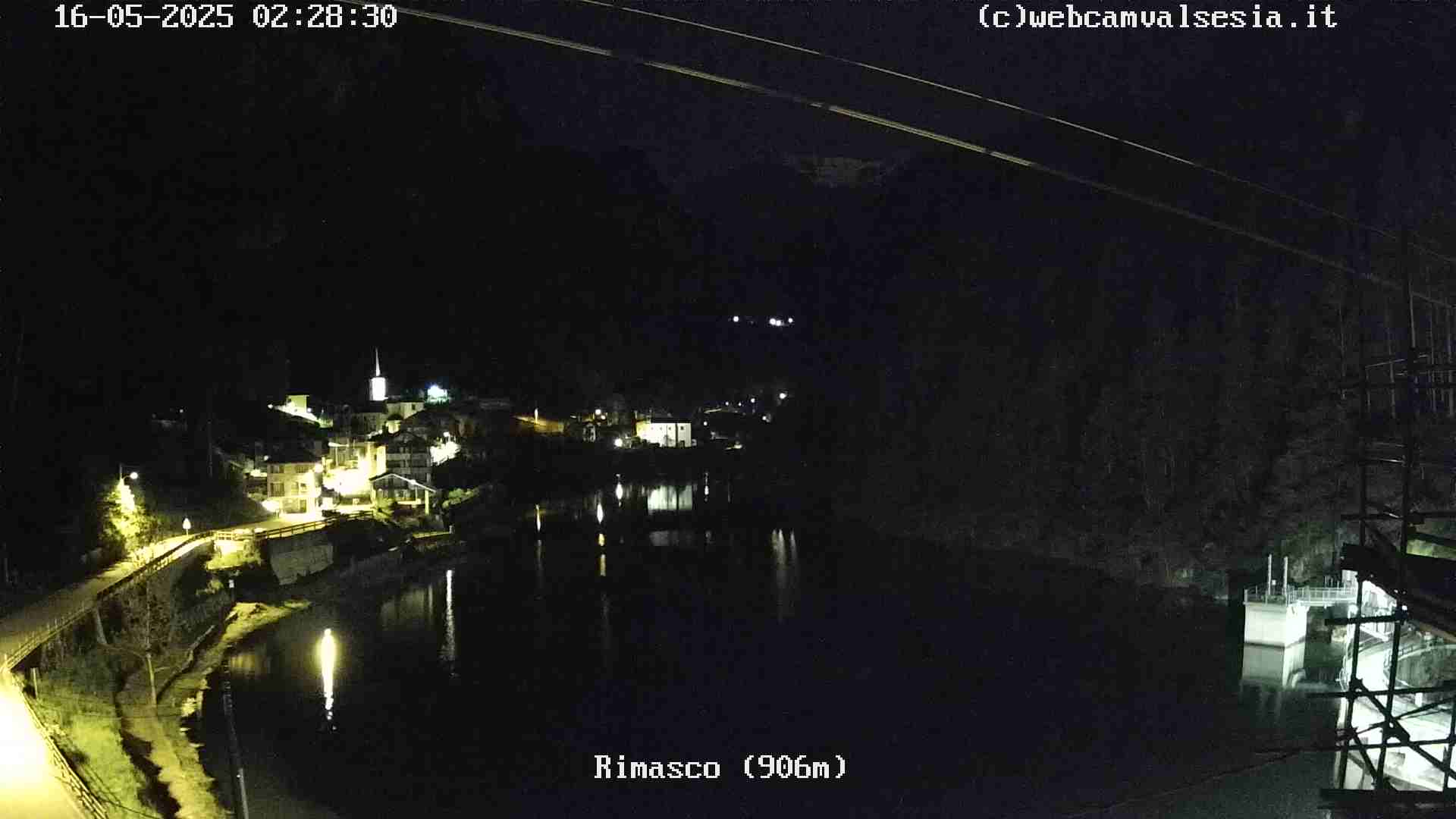immagine della webcam nei dintorni di Passo dei Salati: webcam Rimasco