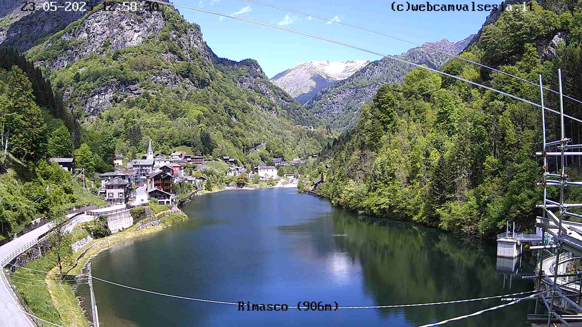 immagine della webcam nei dintorni di Capanna Margherita: webcam Rimasco