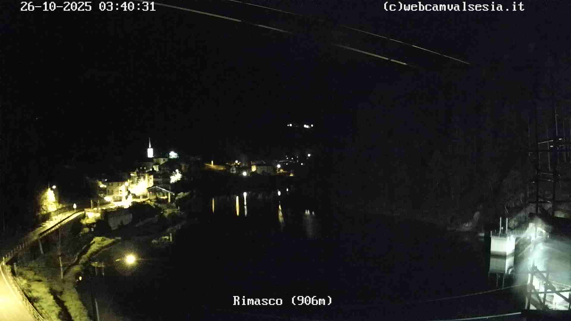 immagine della webcam nei dintorni di Passo dei Salati: webcam Rimasco