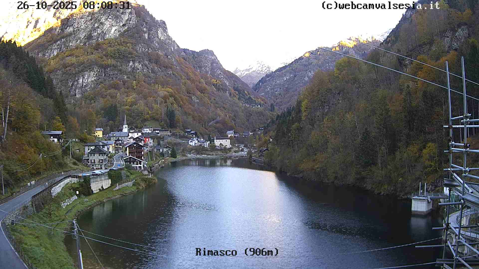 immagine della webcam nei dintorni di Carcoforo: webcam Rimasco