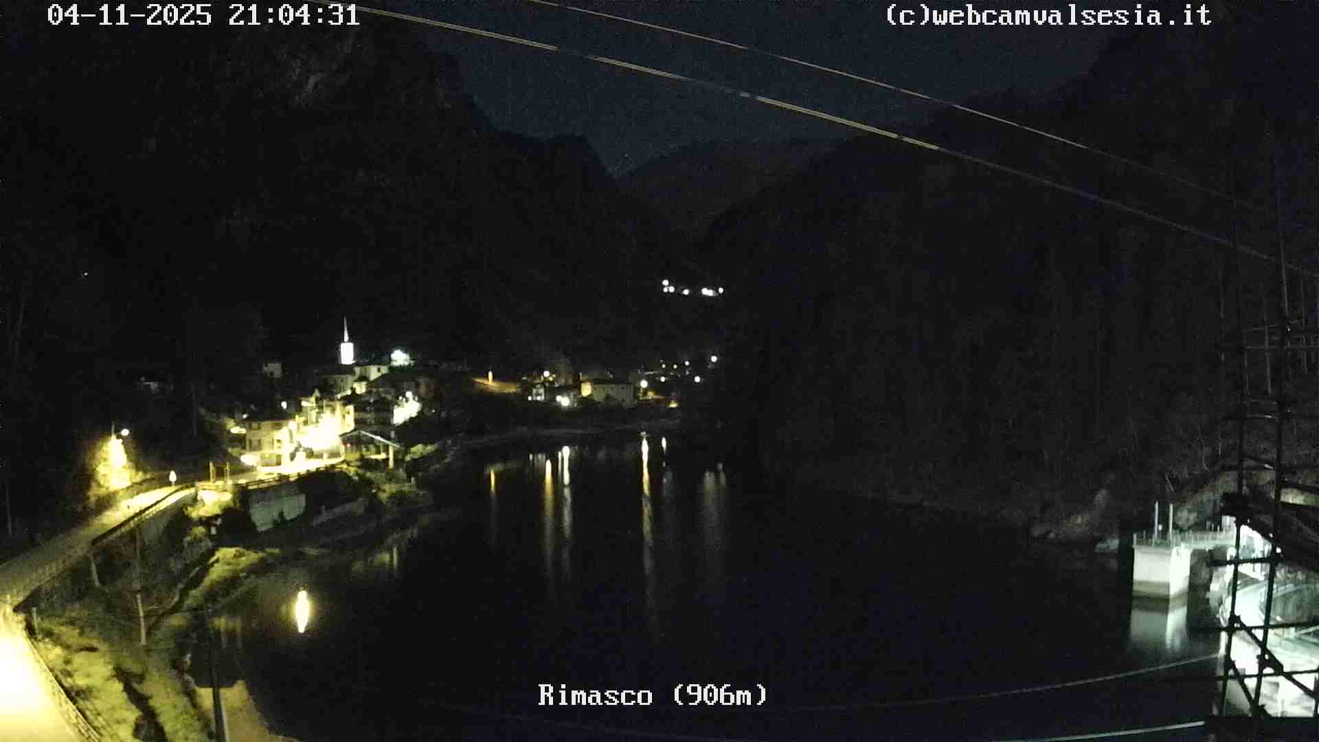 immagine della webcam nei dintorni di Riva Valdobbia: webcam Rimasco