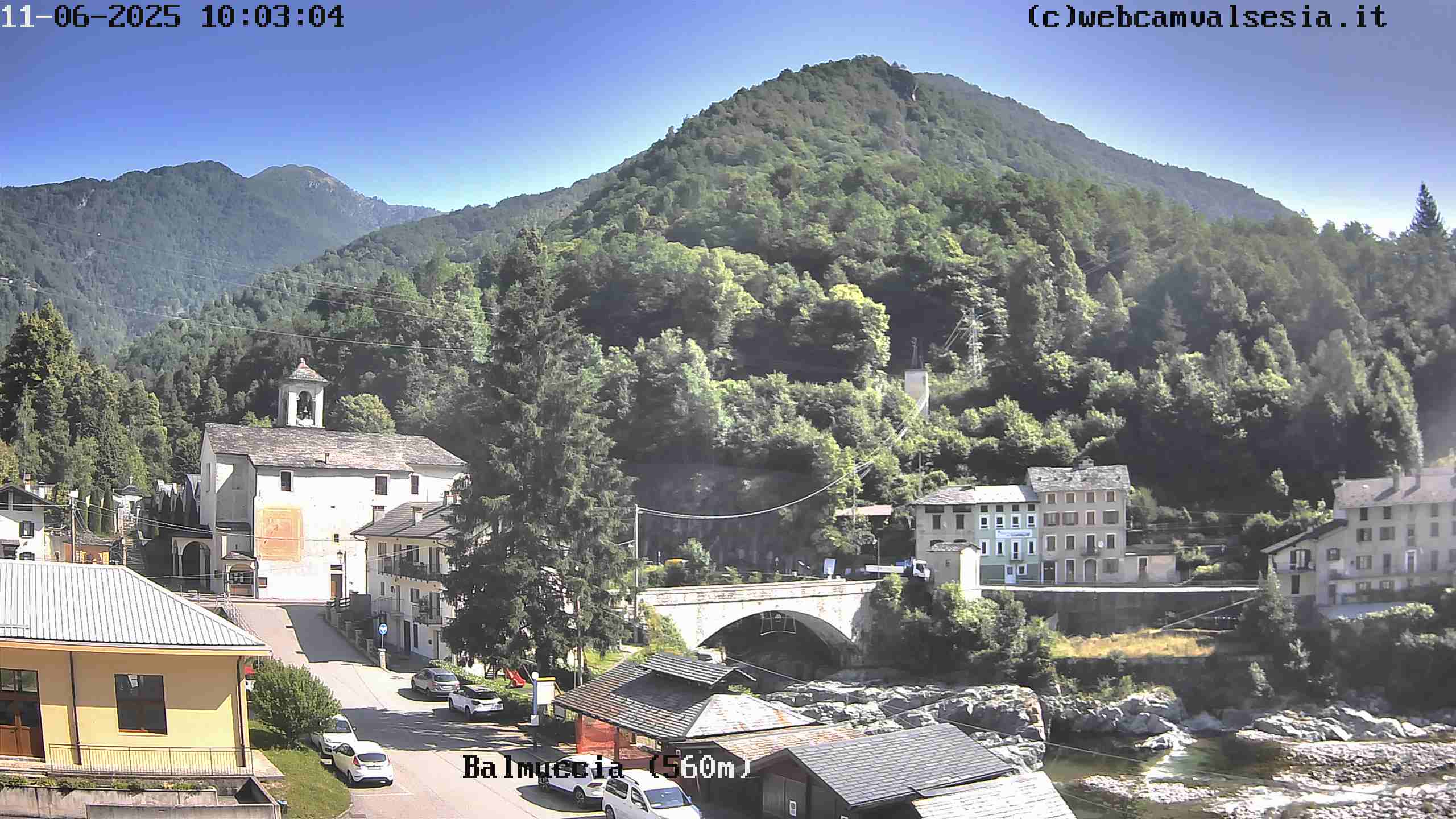 immagine della webcam nei dintorni di Fobello: webcam Balmuccia
