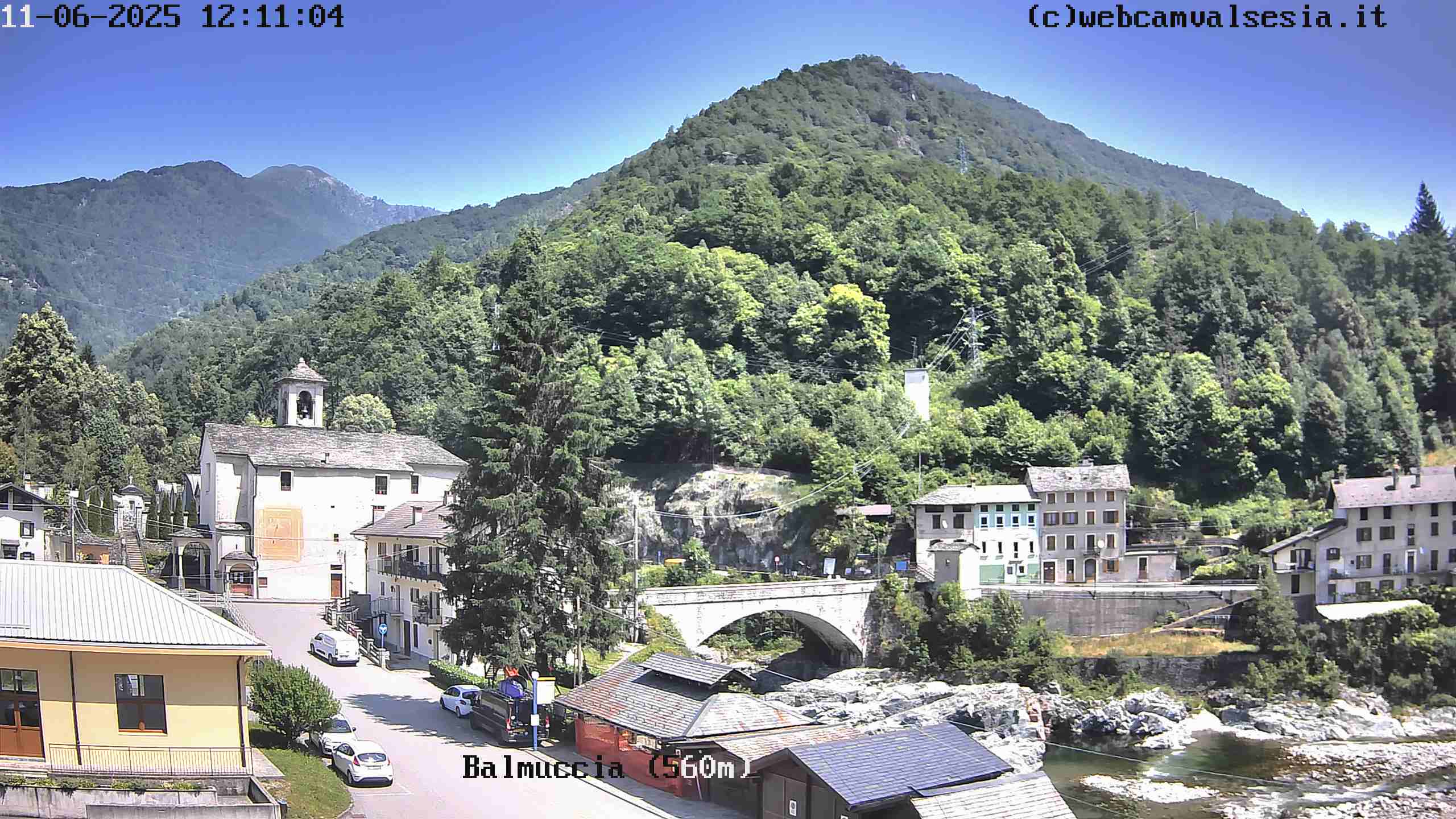 immagine della webcam nei dintorni di Alagna Valsesia: webcam Balmuccia