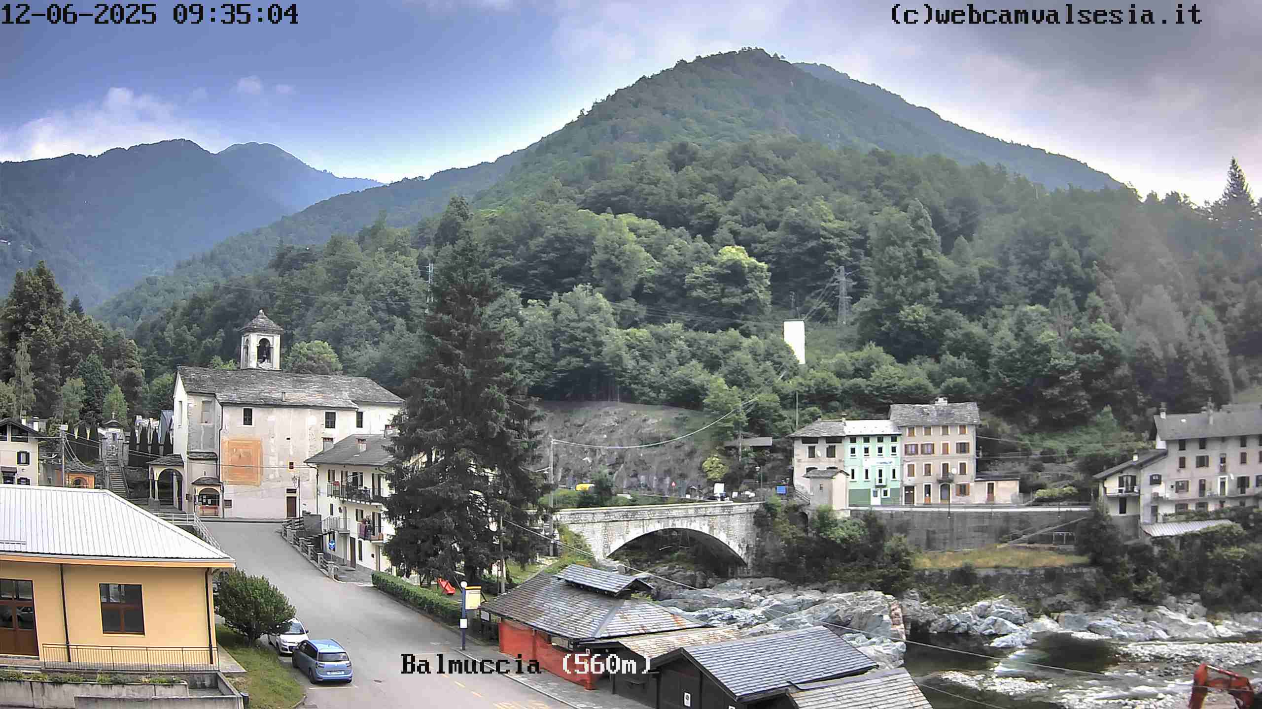 immagine della webcam nei dintorni di Fobello: webcam Balmuccia