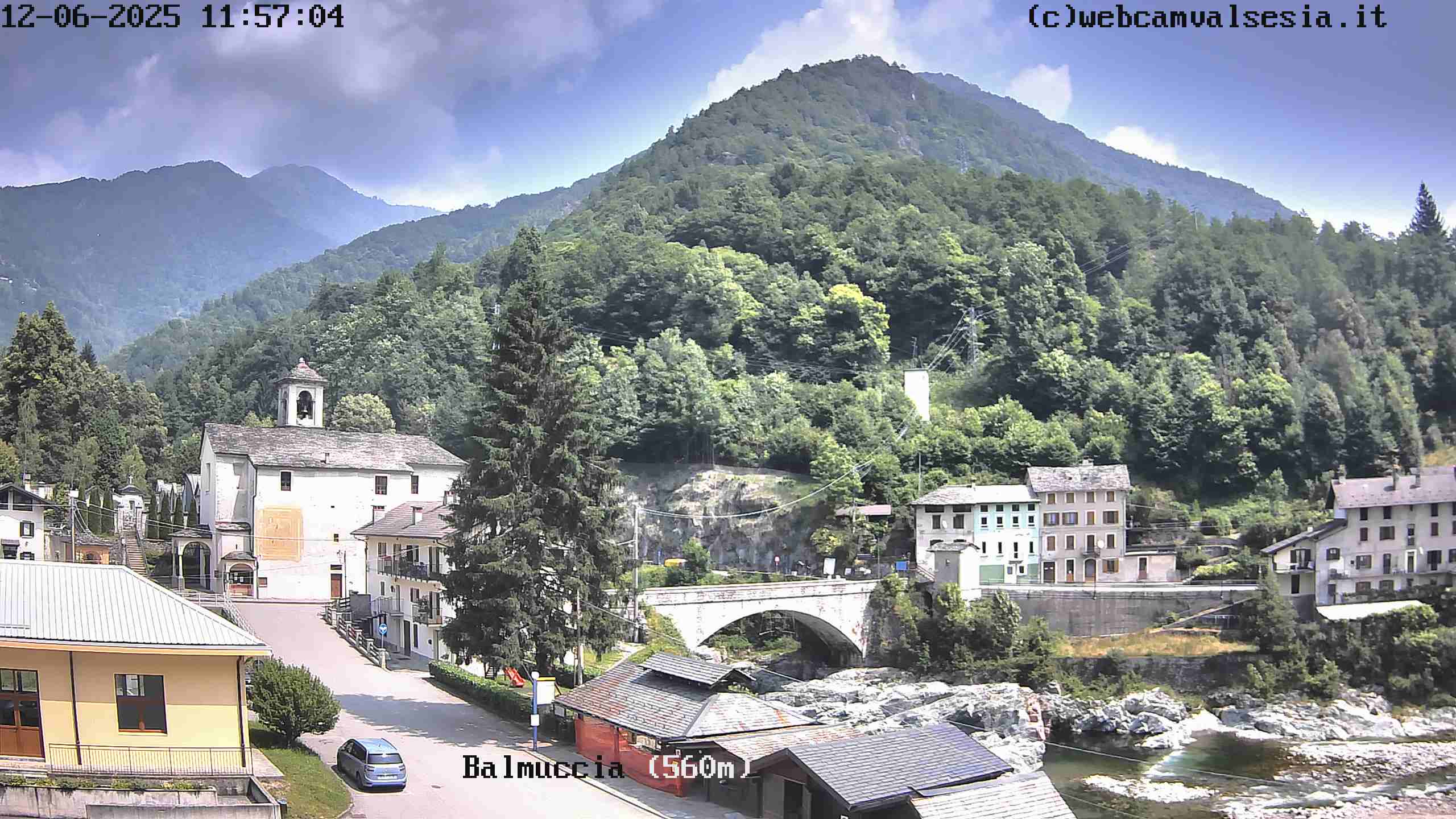 immagine della webcam nei dintorni di Fobello: webcam Balmuccia