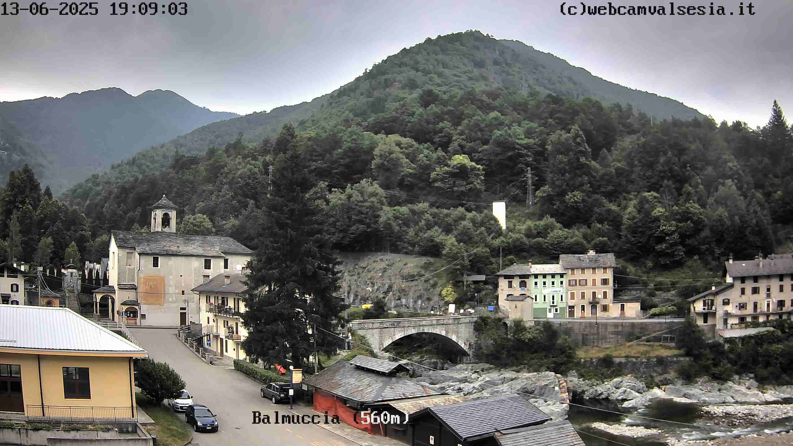 immagine della webcam nei dintorni di Boccioleto: webcam Balmuccia