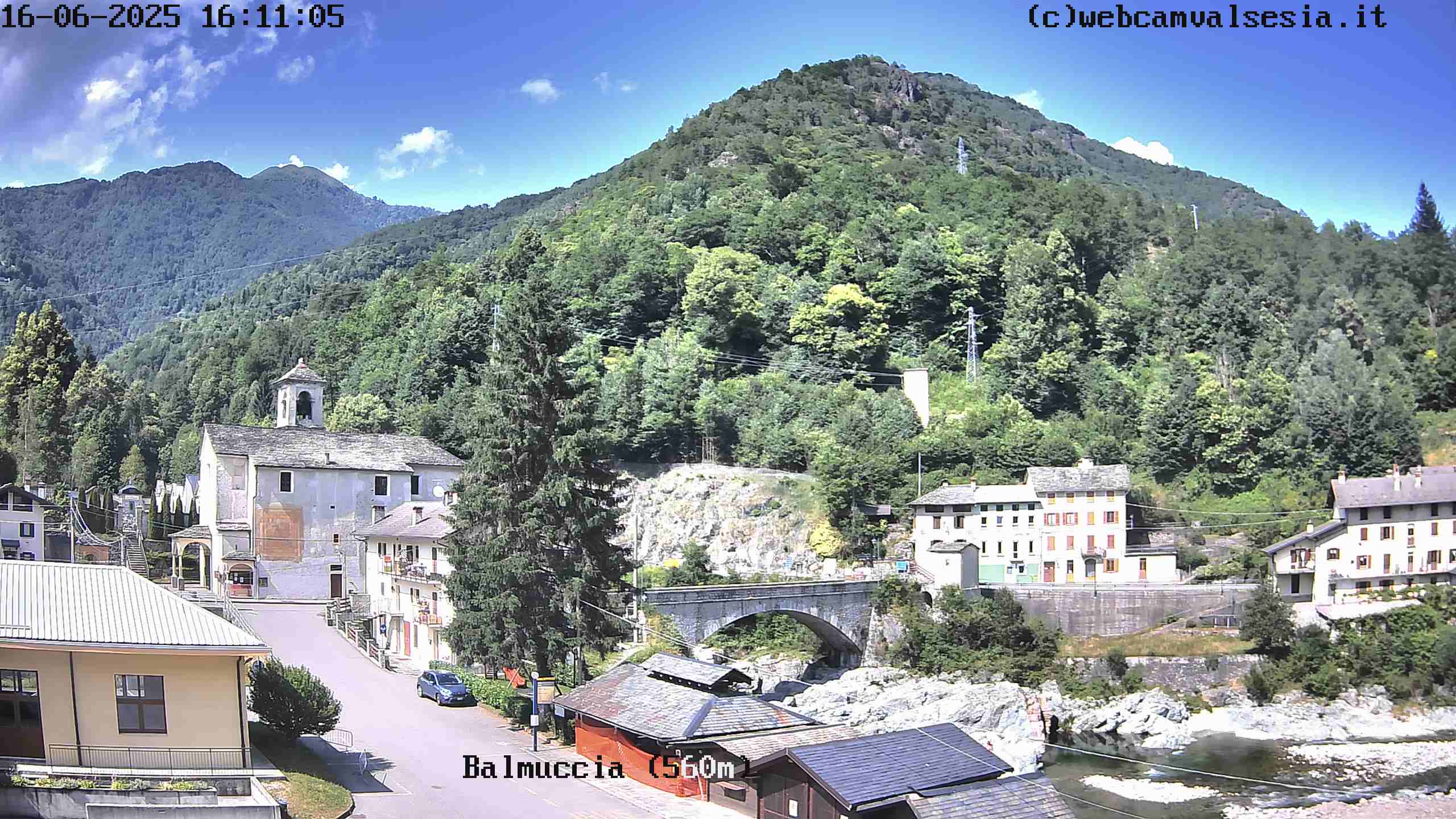 immagine della webcam nei dintorni di Scopello: webcam Balmuccia