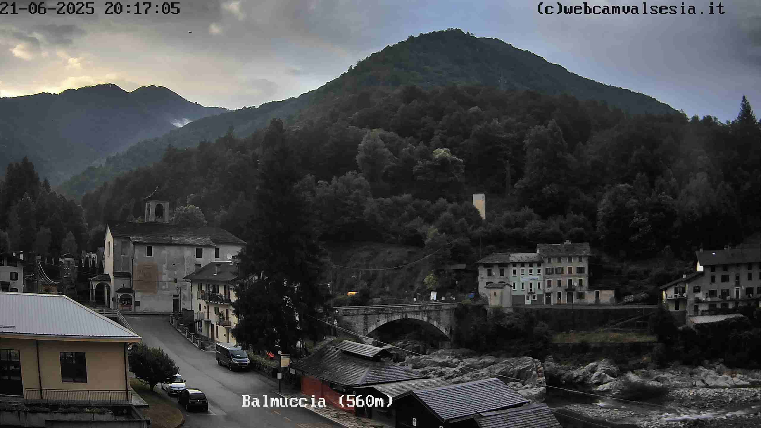 immagine della webcam nei dintorni di Fobello: webcam Balmuccia