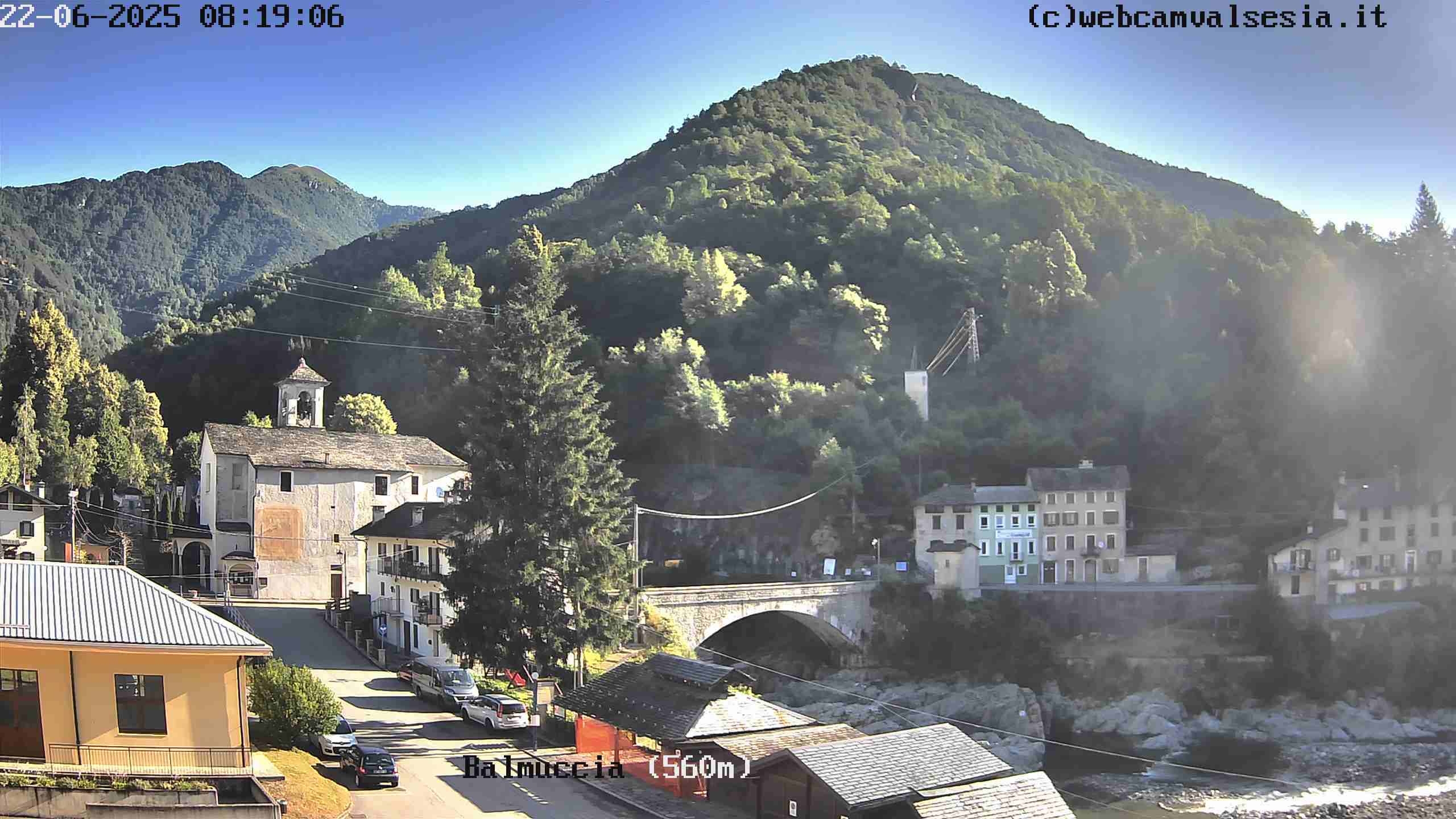 immagine della webcam nei dintorni di Portula: webcam Balmuccia