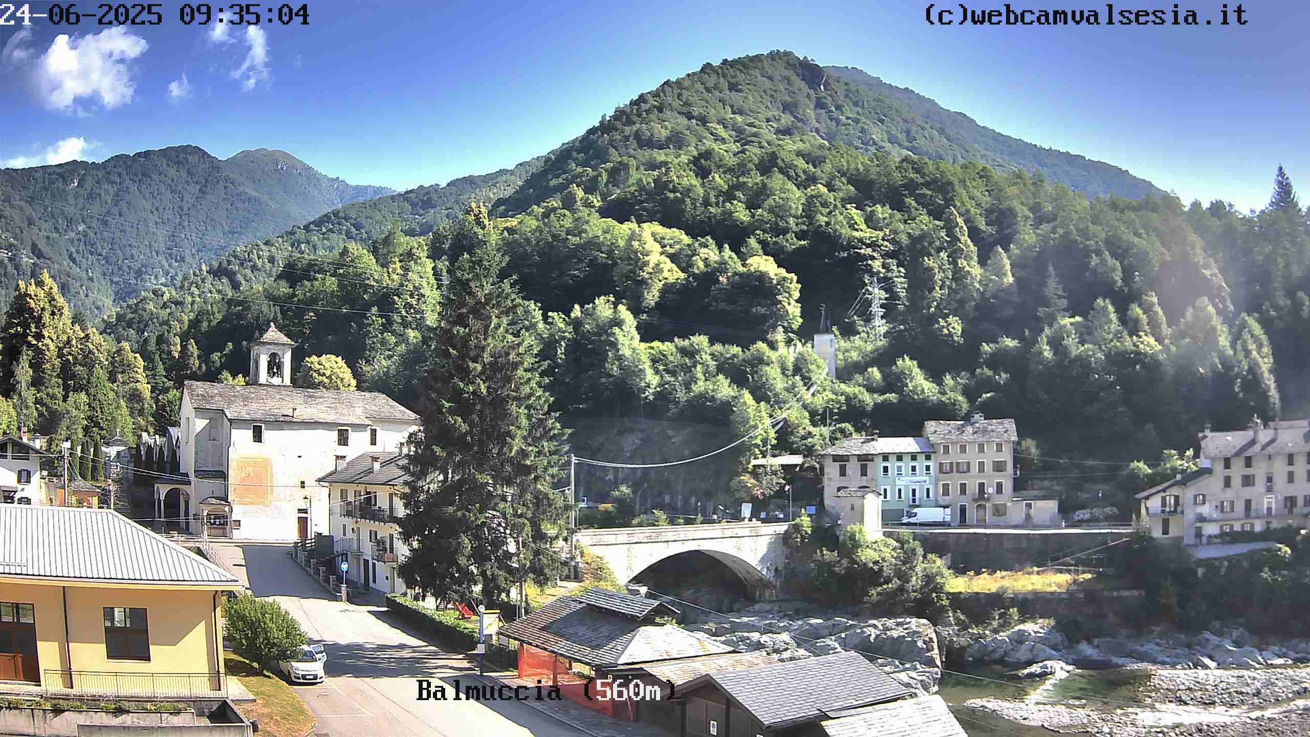 immagine della webcam nei dintorni di Rimasco: webcam Balmuccia