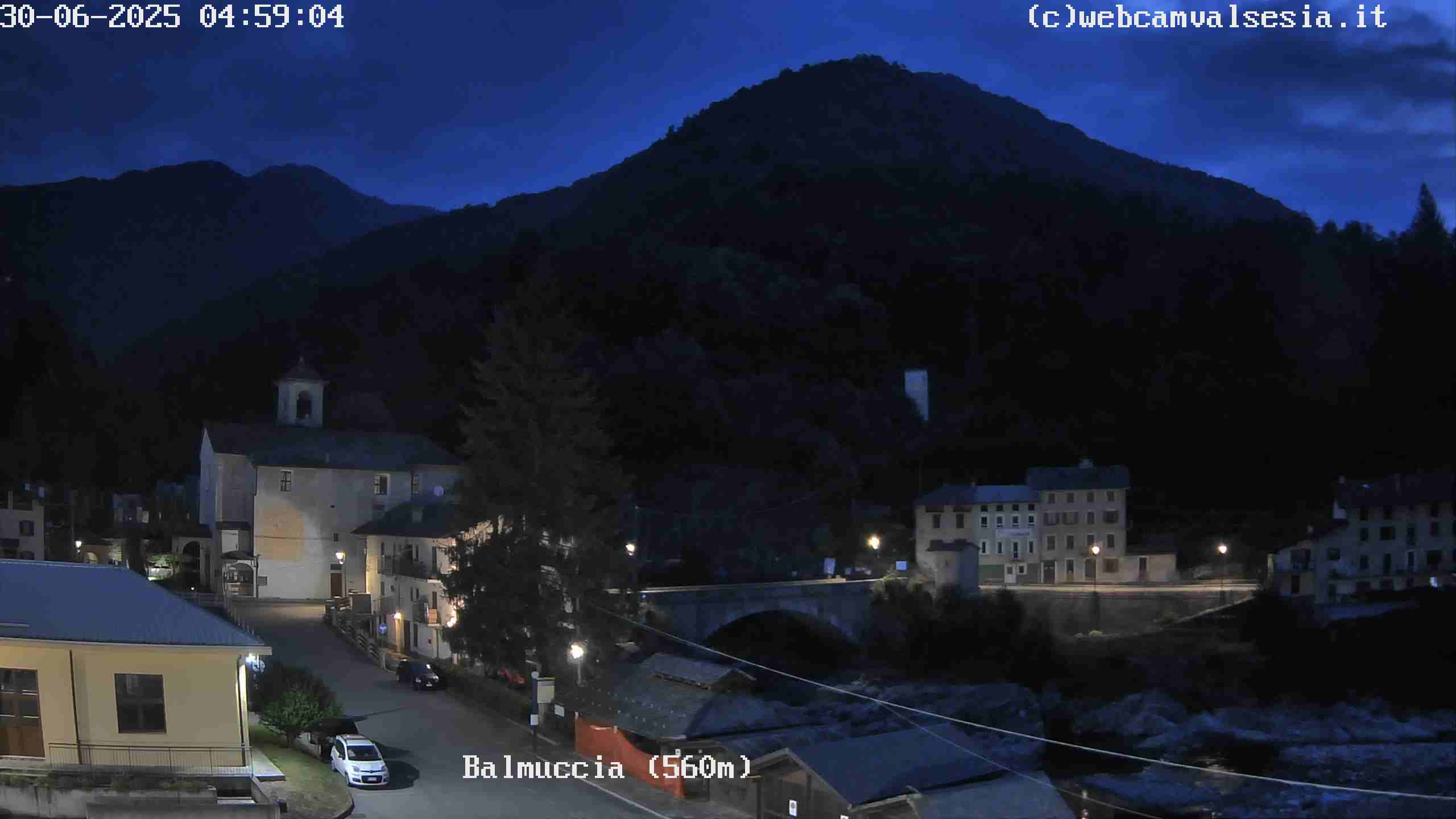 immagine della webcam nei dintorni di Alagna Valsesia: webcam Balmuccia