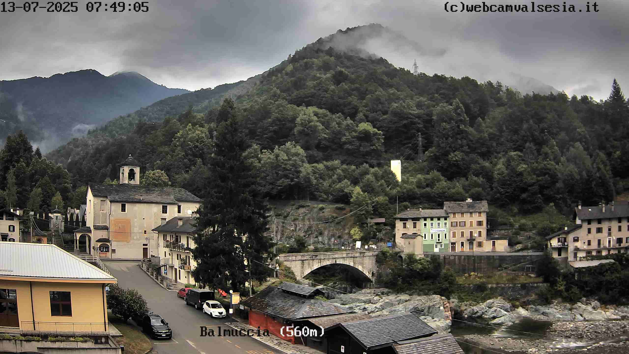 immagine della webcam nei dintorni di Carcoforo: webcam Balmuccia