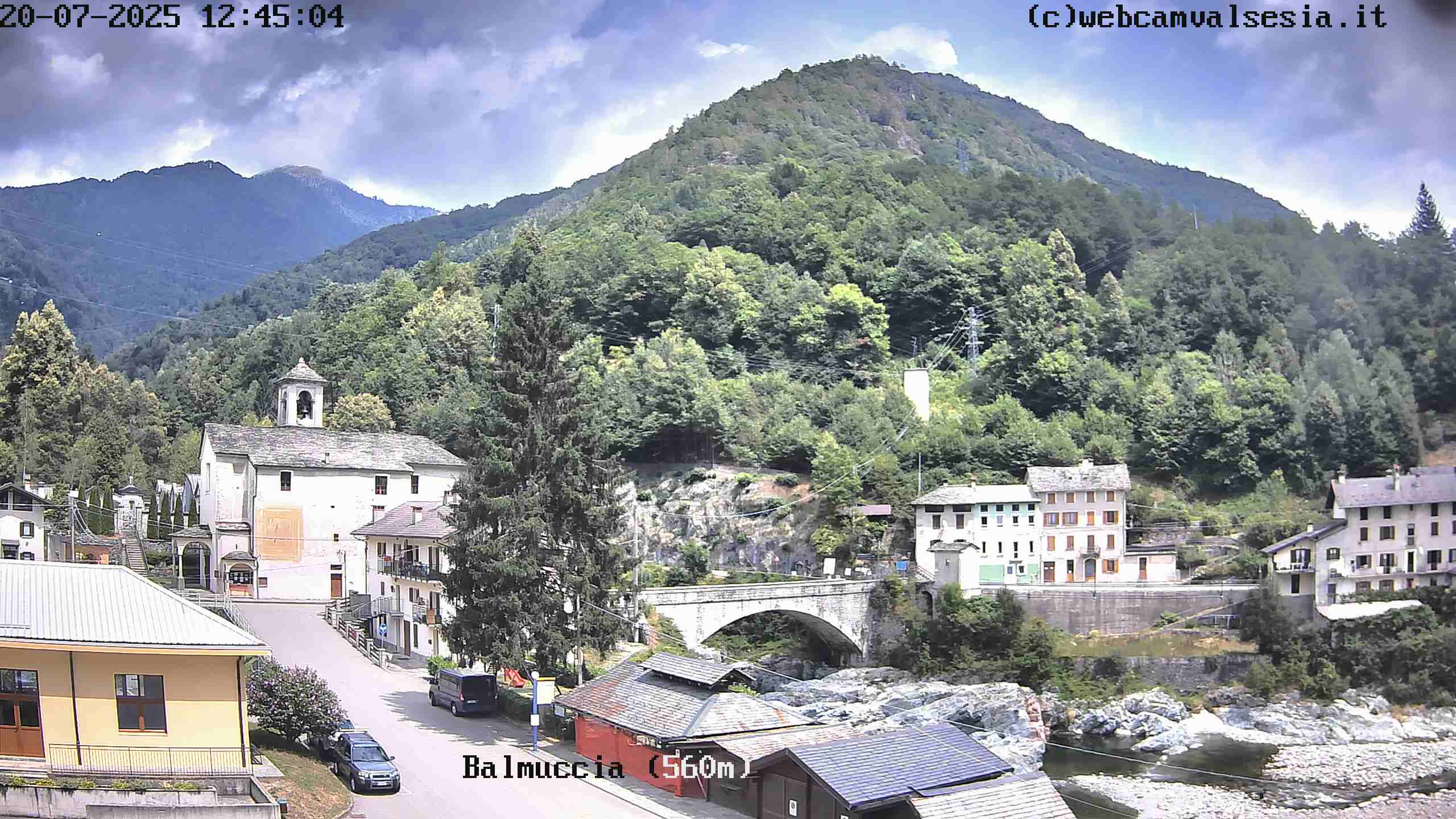 immagine della webcam nei dintorni di Trivero: webcam Balmuccia