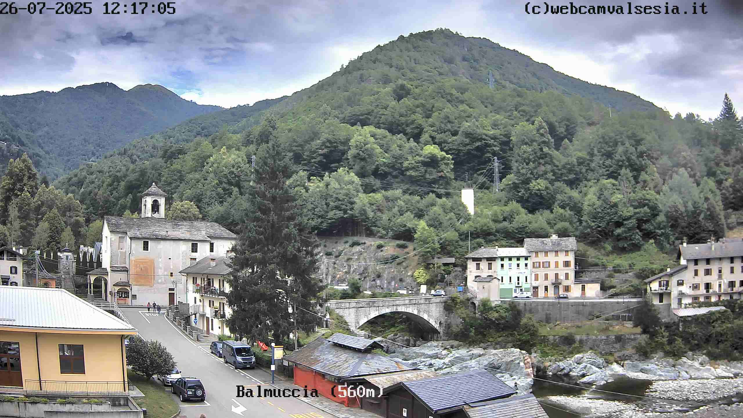 immagine della webcam nei dintorni di Pila: webcam Balmuccia