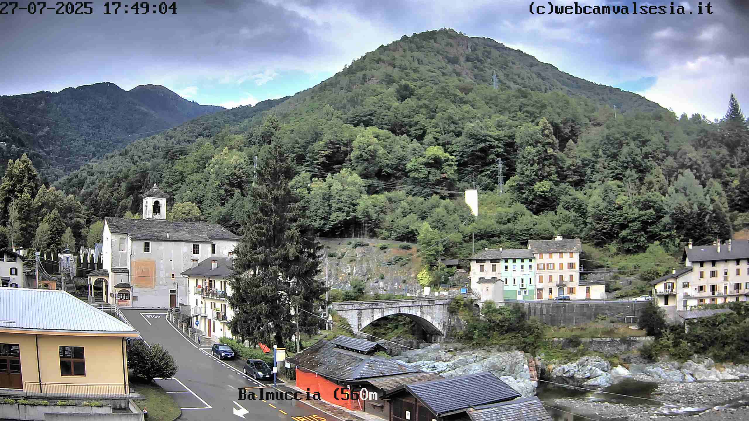 immagine della webcam nei dintorni di Rassa: webcam Balmuccia
