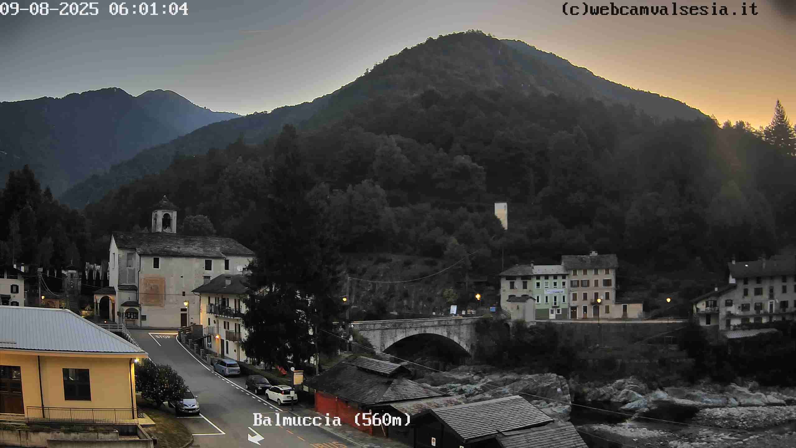 immagine della webcam nei dintorni di Campertogno: webcam Balmuccia
