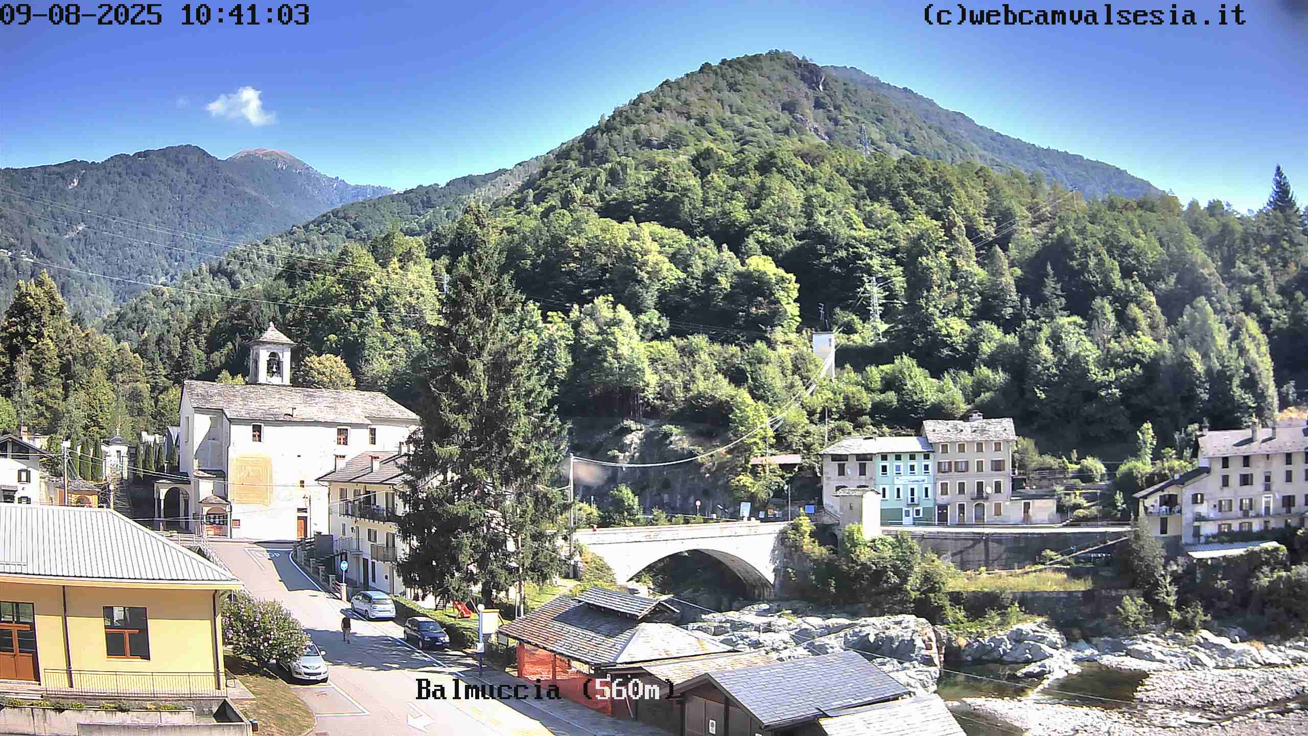 immagine della webcam nei dintorni di Riva Valdobbia: webcam Balmuccia