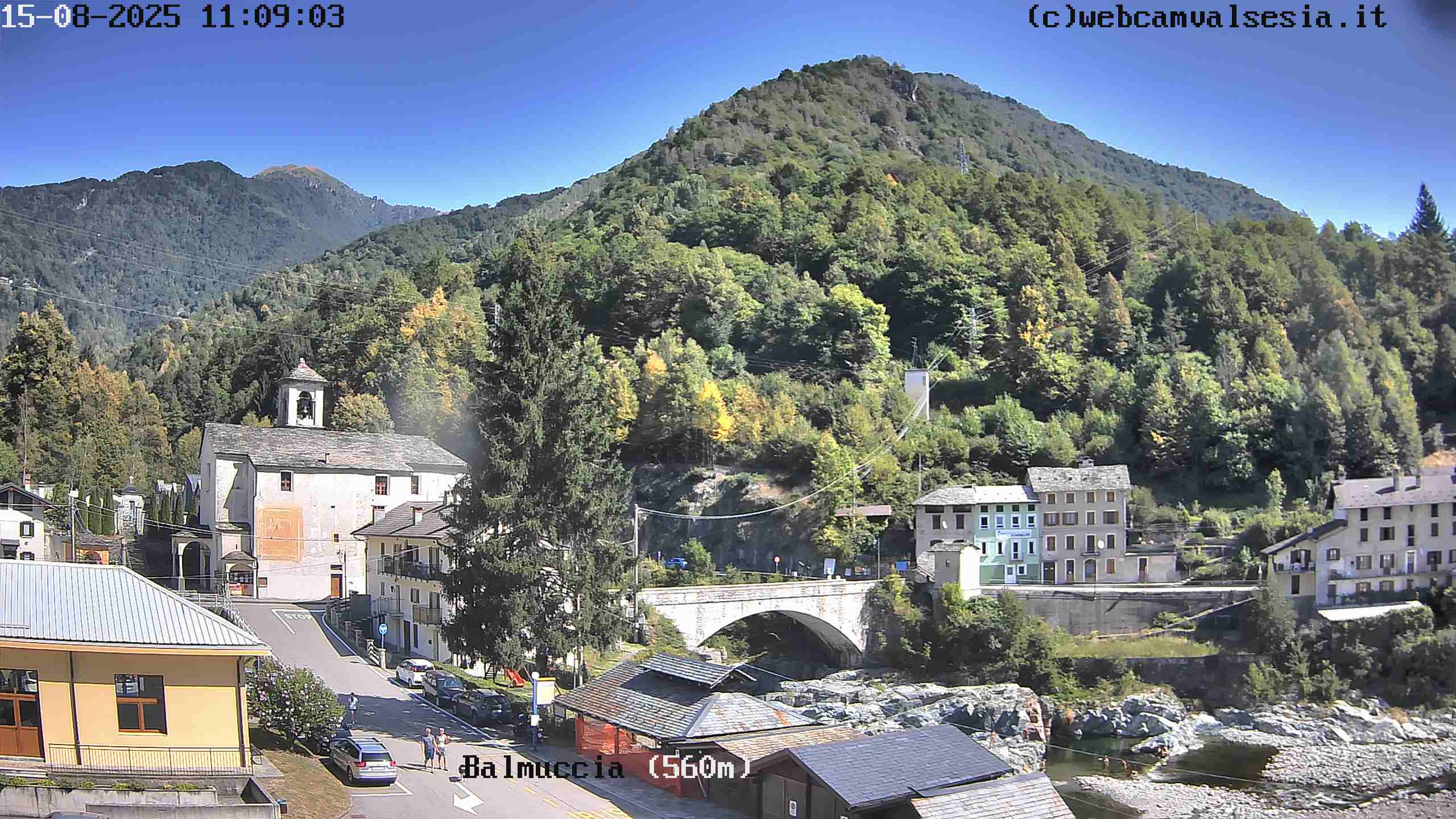 immagine della webcam nei dintorni di Fobello: webcam Balmuccia