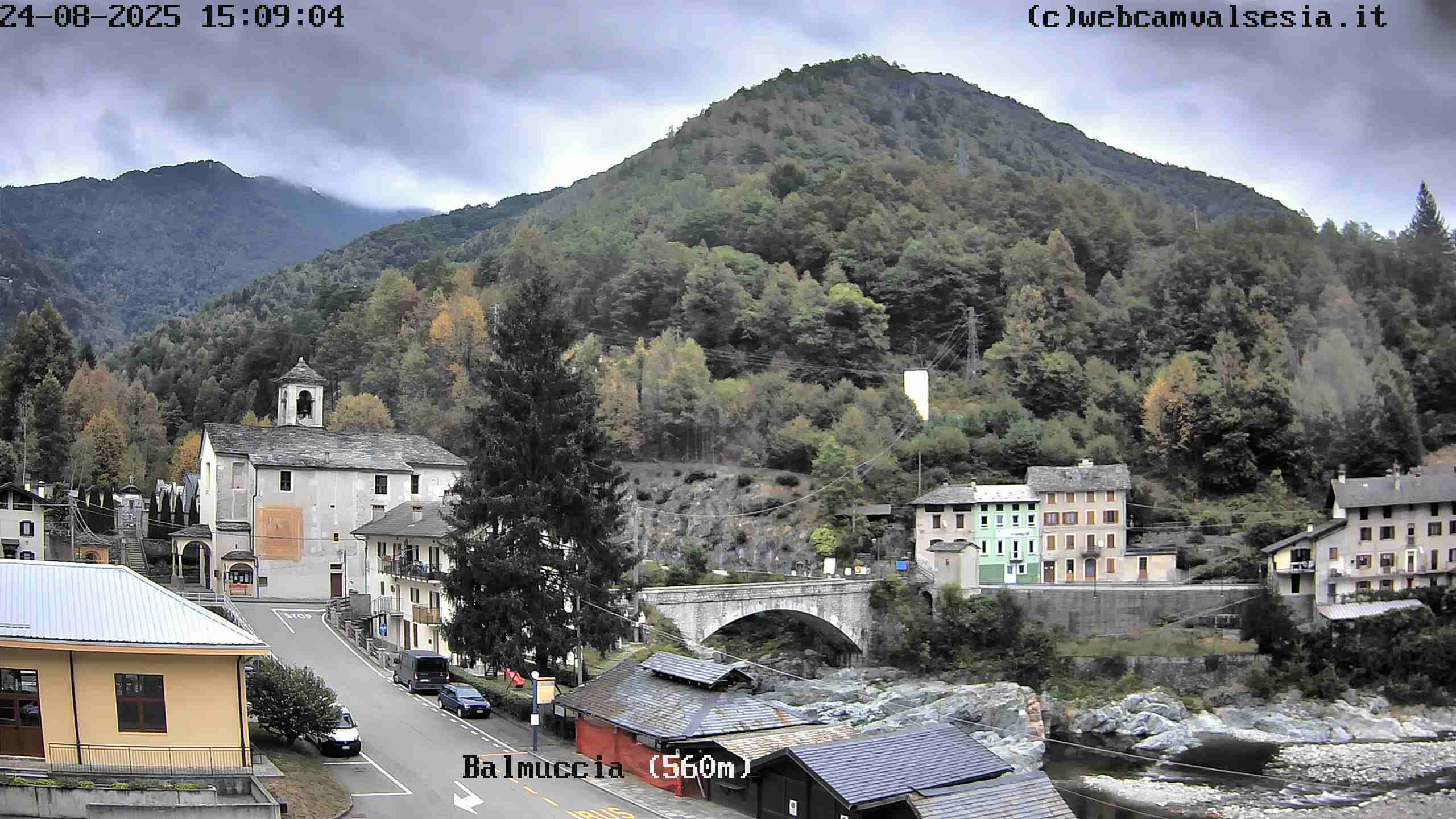immagine della webcam nei dintorni di Alpe di Mera: webcam Balmuccia