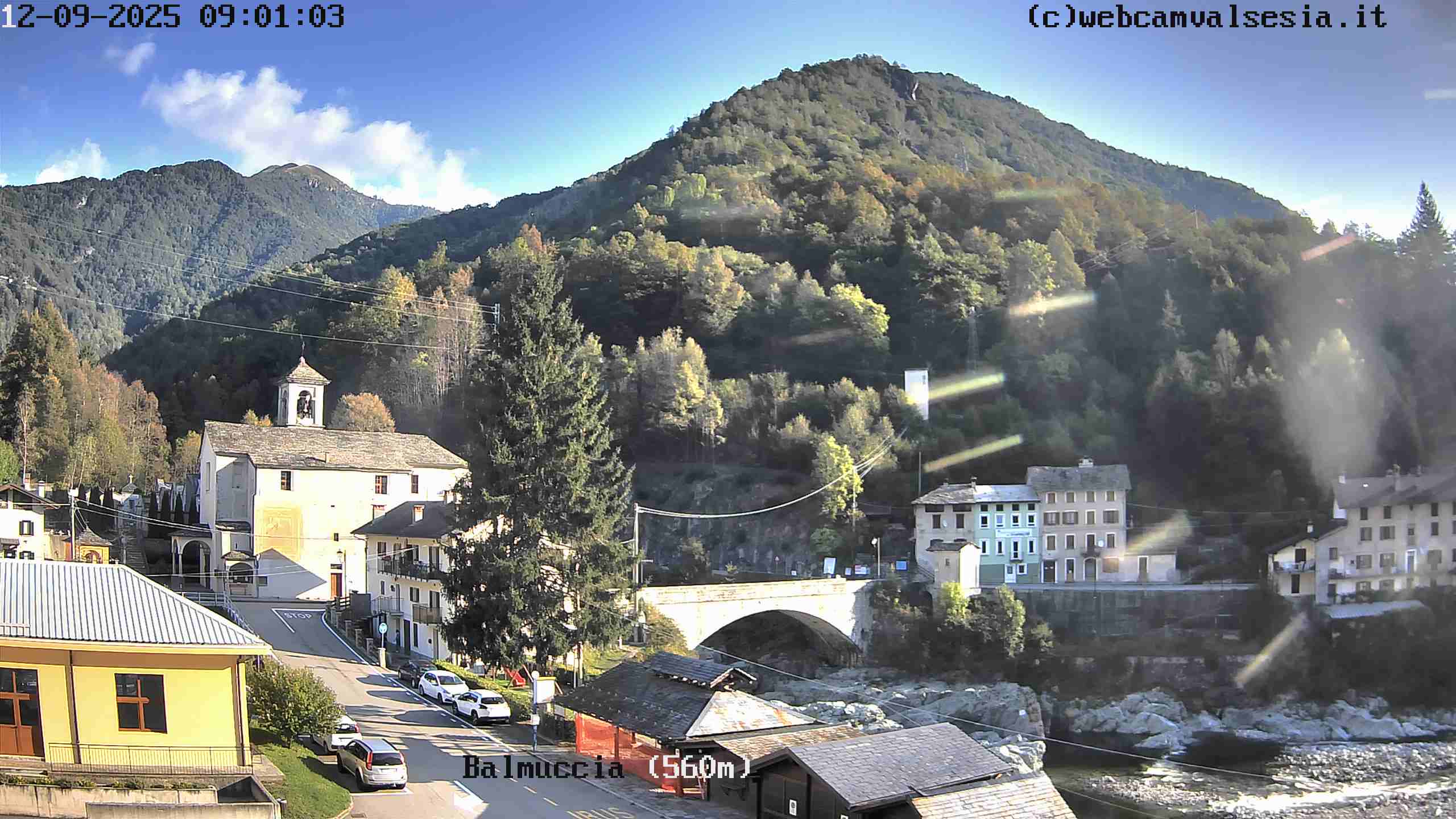 immagine della webcam nei dintorni di Scopa: webcam Balmuccia