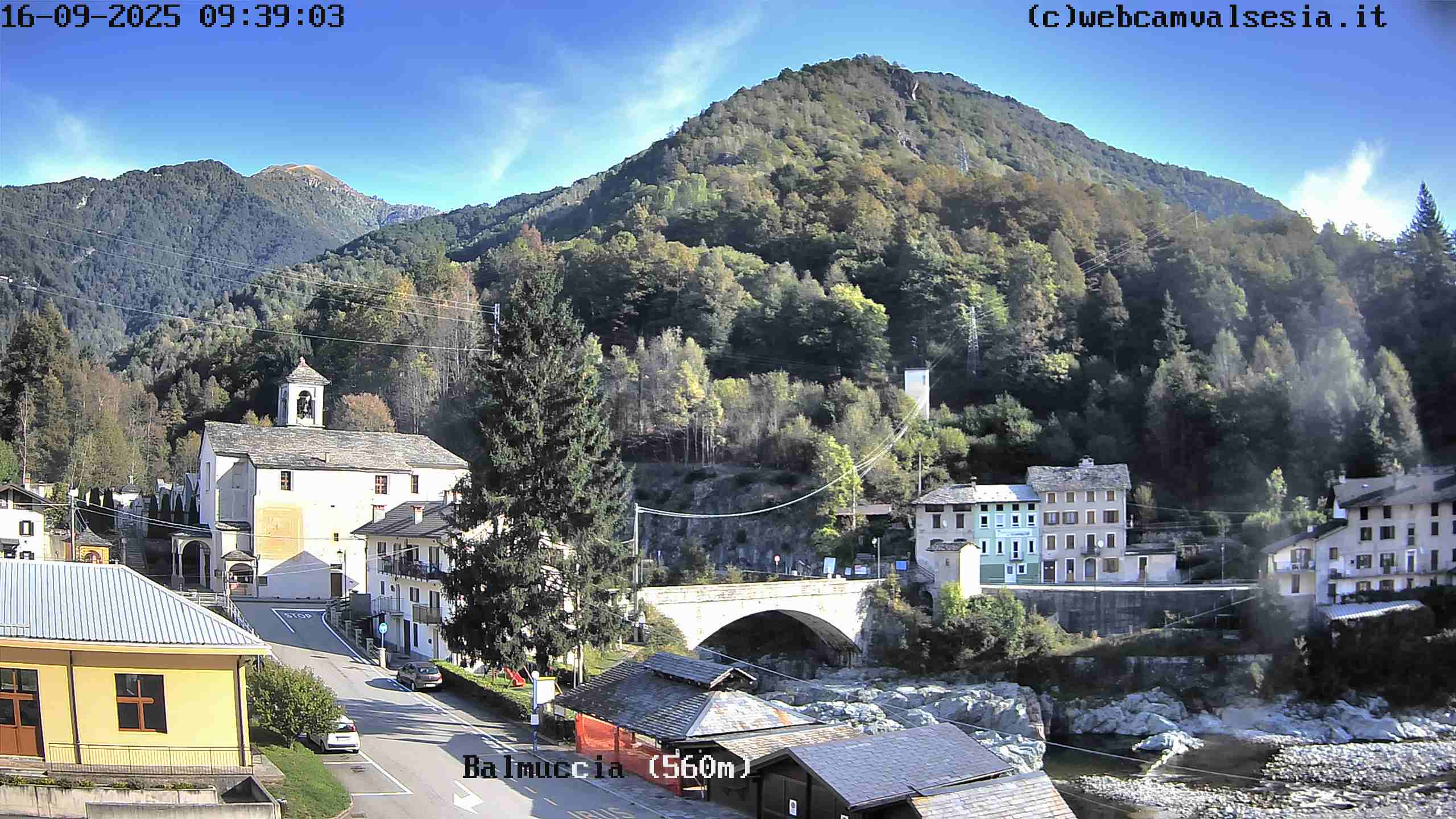 immagine della webcam nei dintorni di Boccioleto: webcam Balmuccia