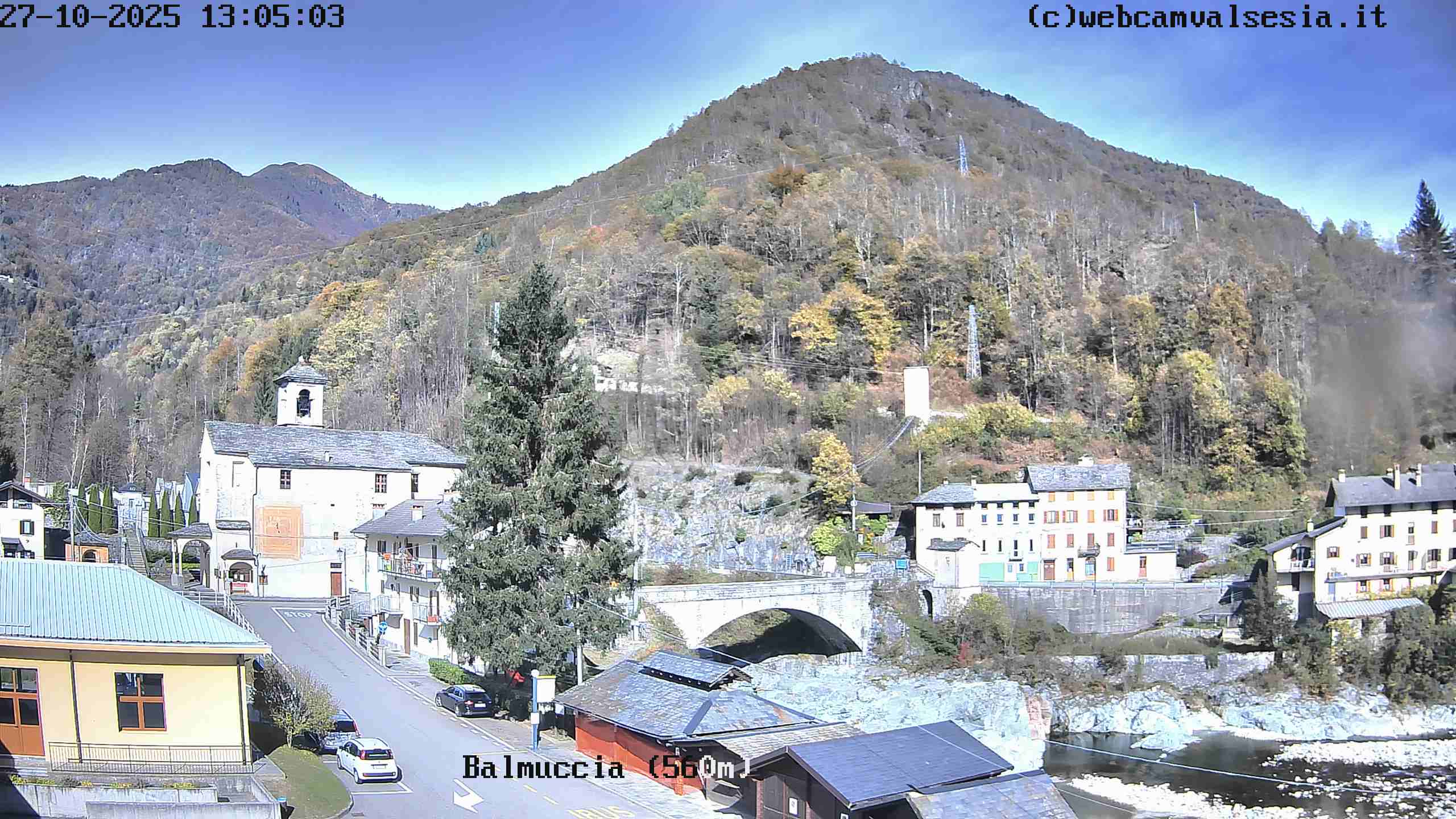 immagine della webcam nei dintorni di Alpe di Mera: webcam Balmuccia