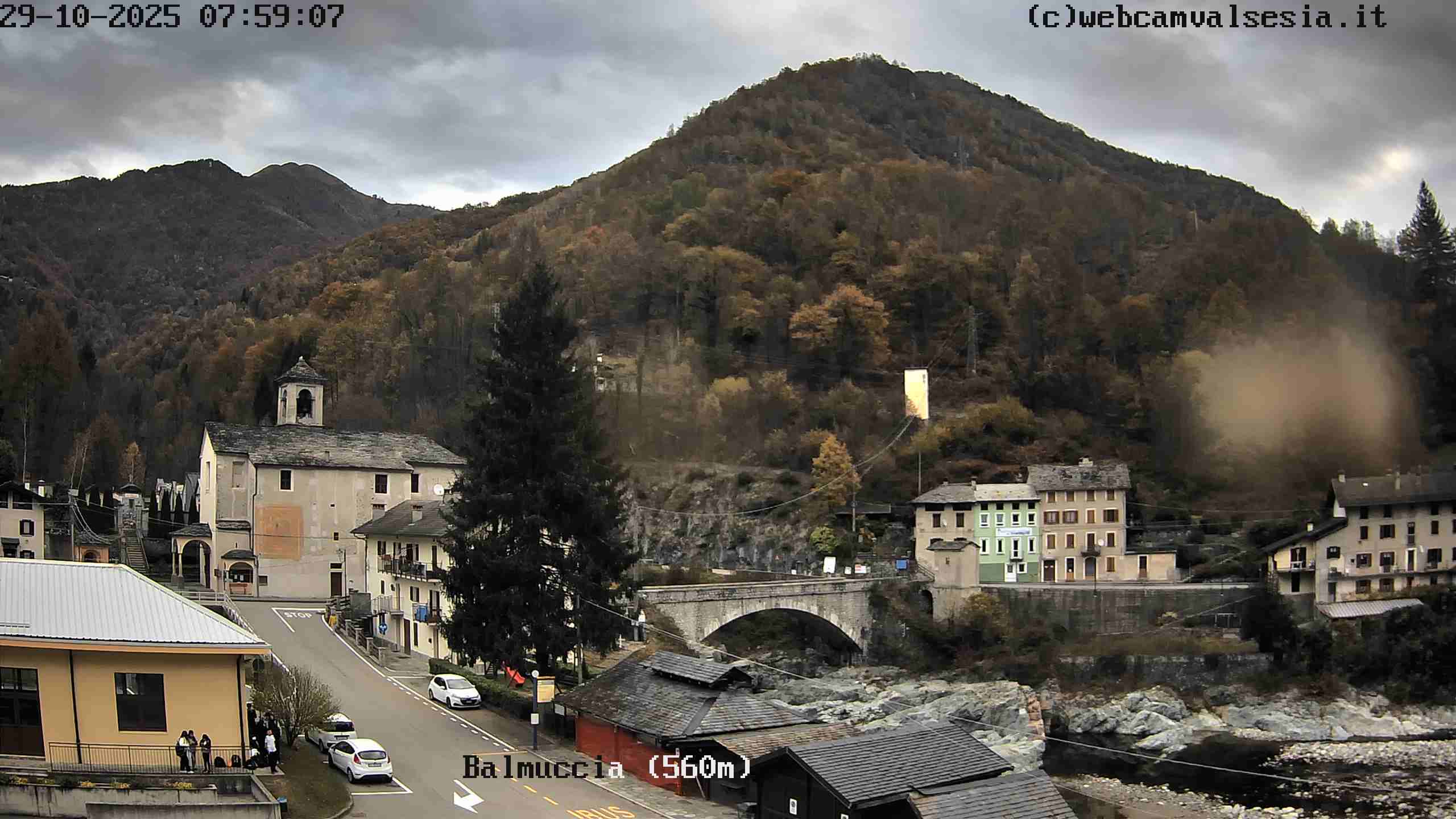 immagine della webcam nei dintorni di Bielmonte: webcam Balmuccia