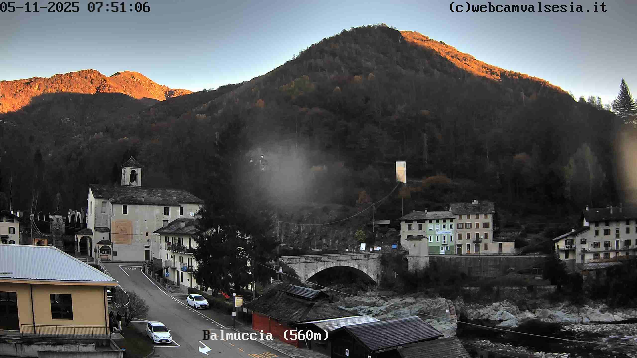 immagine della webcam nei dintorni di Boccioleto: webcam Balmuccia