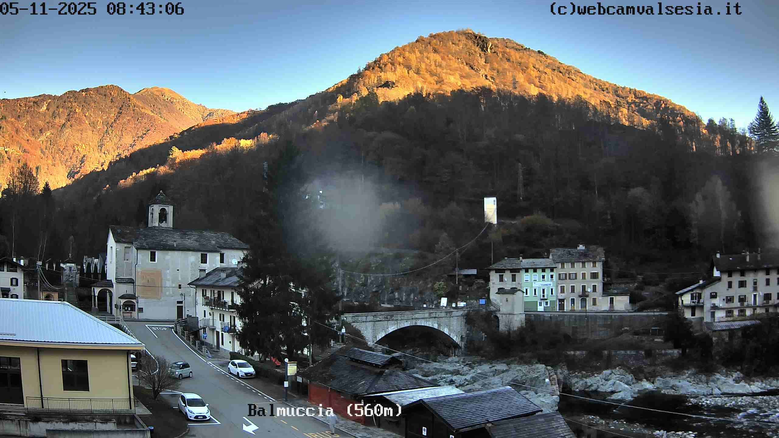 immagine della webcam nei dintorni di Scopello: webcam Balmuccia