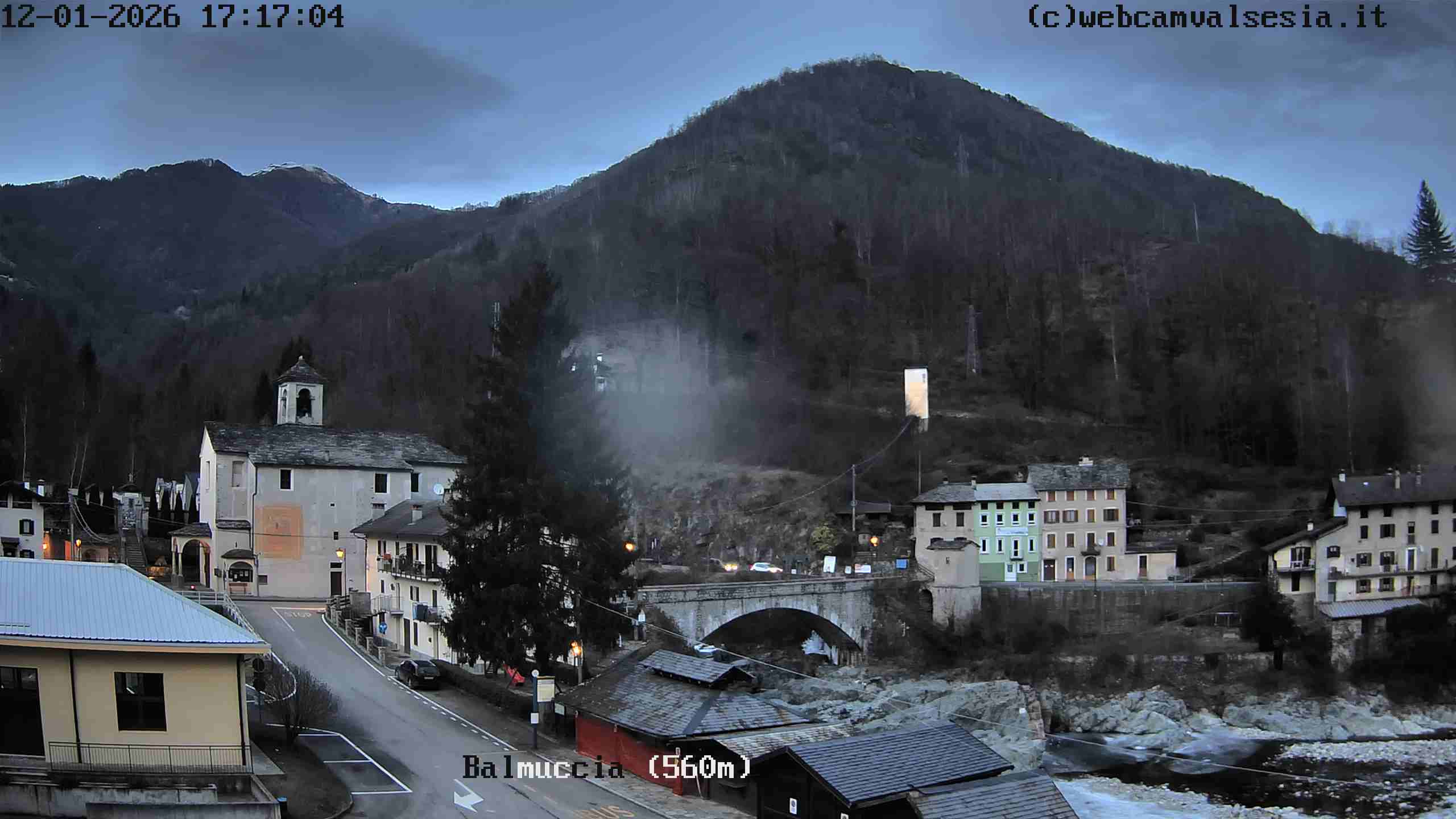 immagine della webcam nei dintorni di Alagna Valsesia: webcam Balmuccia