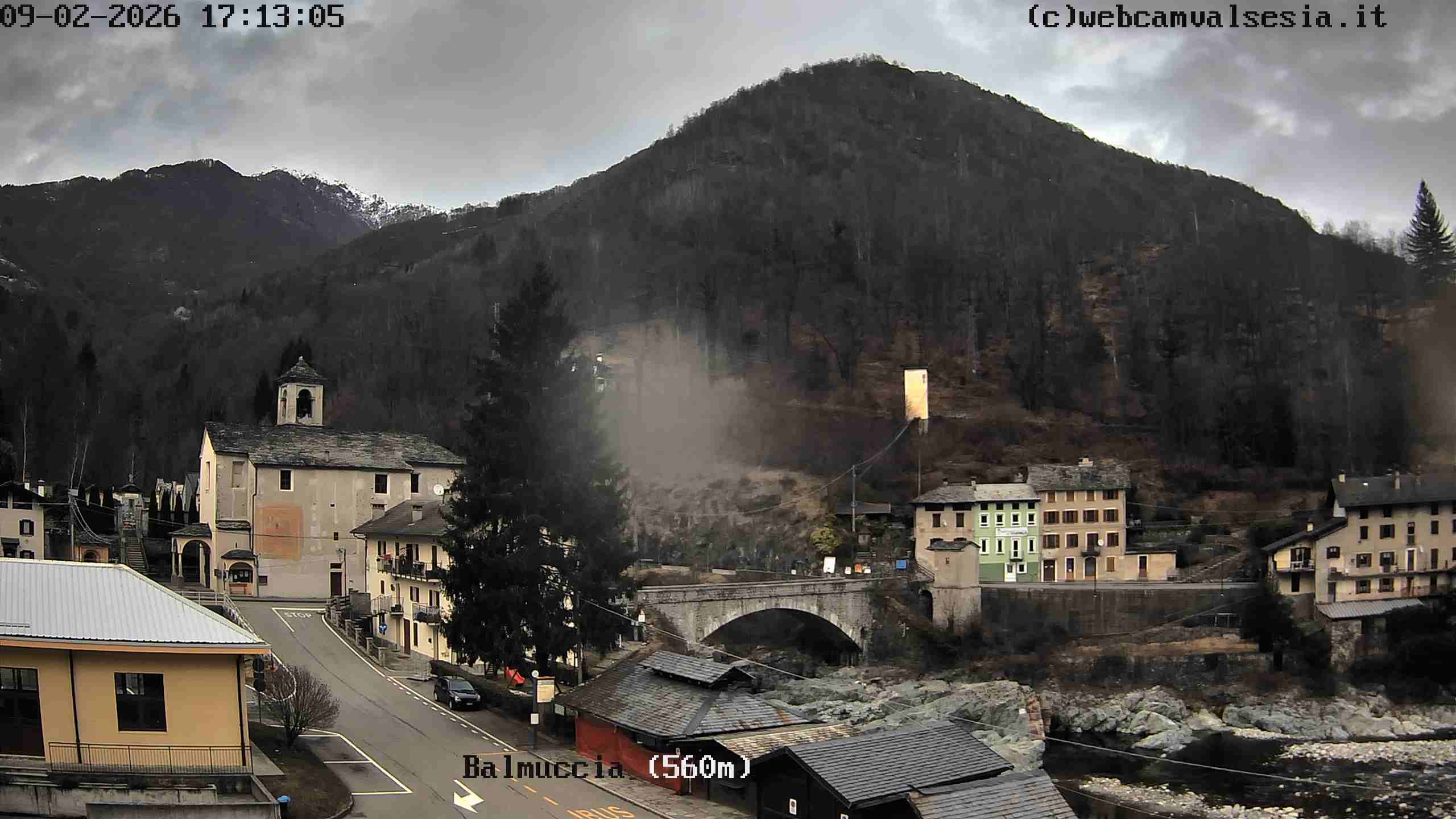 immagine della webcam nei dintorni di Campertogno: webcam Balmuccia