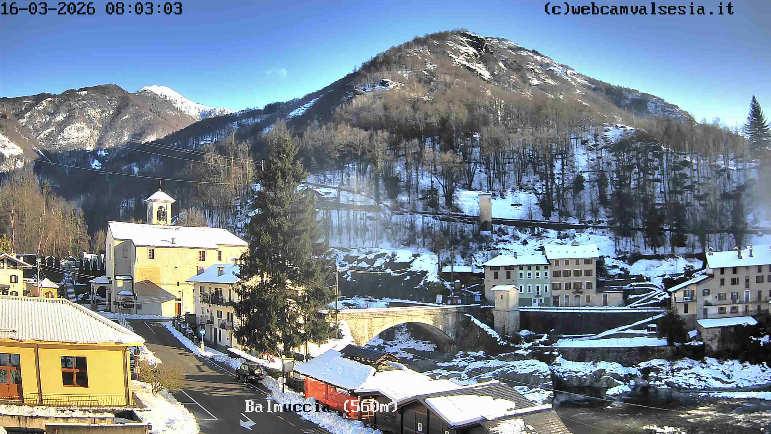 immagine della webcam nei dintorni di Alagna Valsesia: webcam Balmuccia