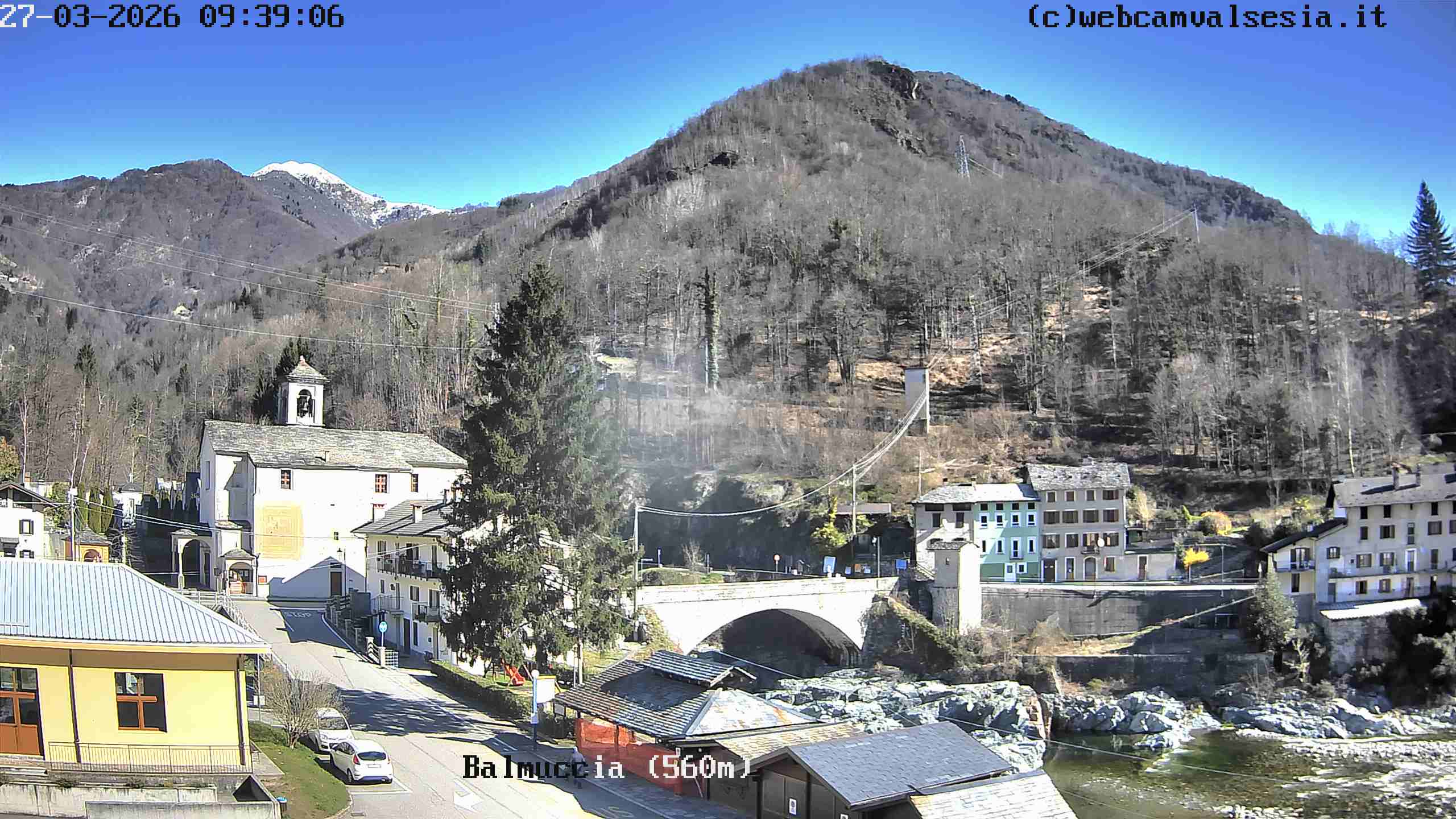 immagine della webcam nei dintorni di Campertogno: webcam Balmuccia