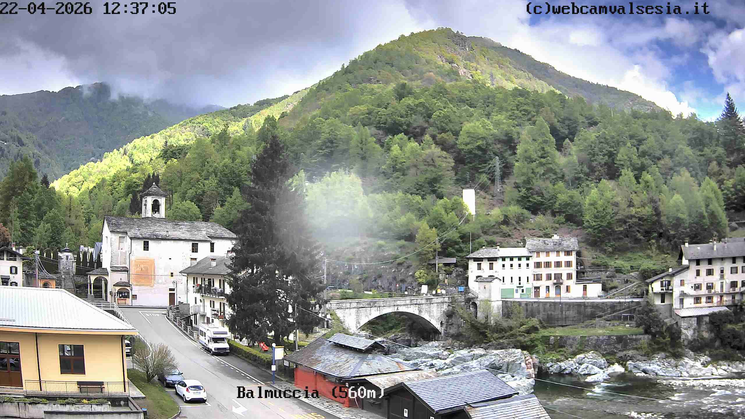 immagine della webcam nei dintorni di Macugnaga: webcam Balmuccia