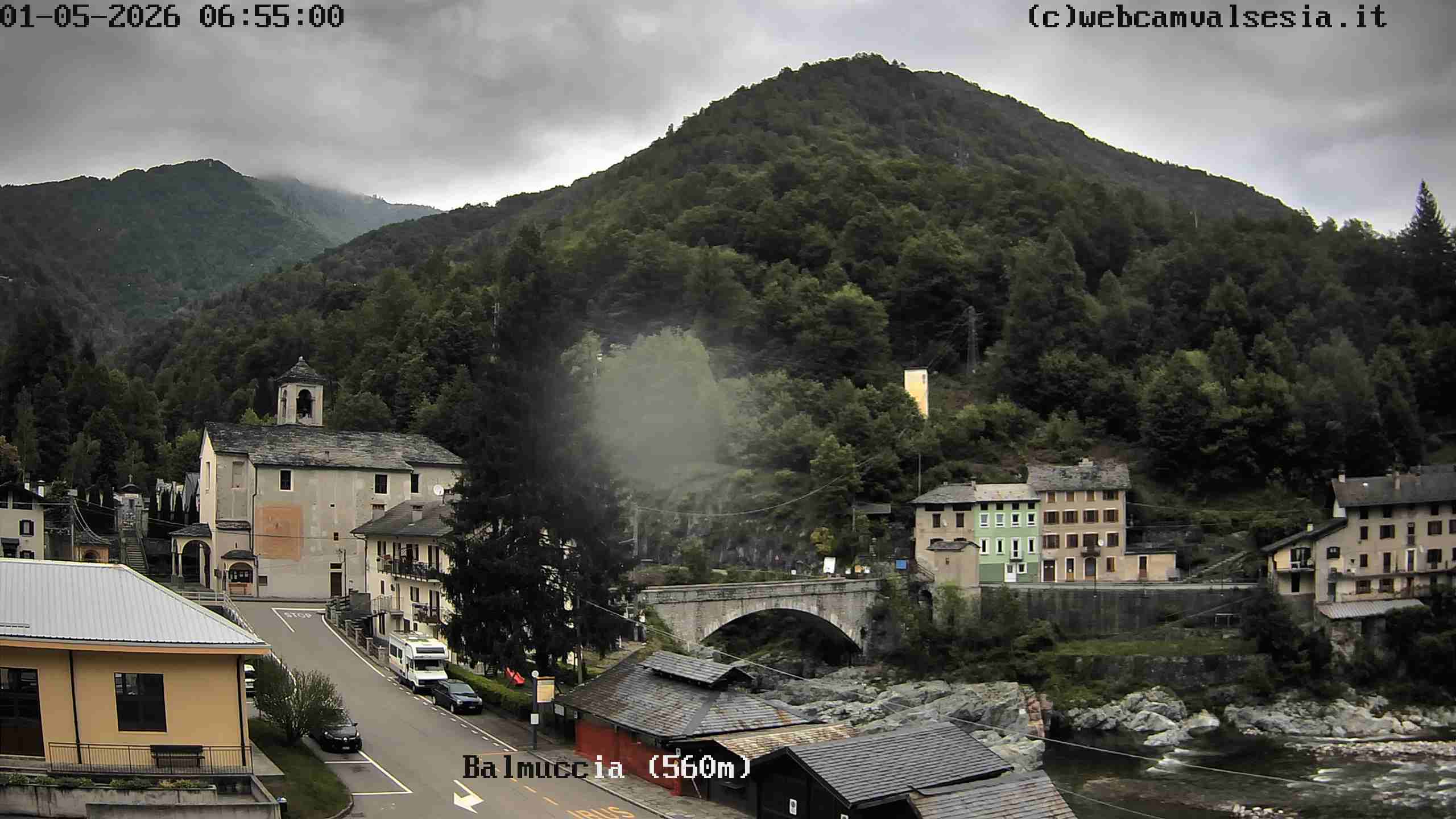 immagine della webcam nei dintorni di Piode: webcam Balmuccia