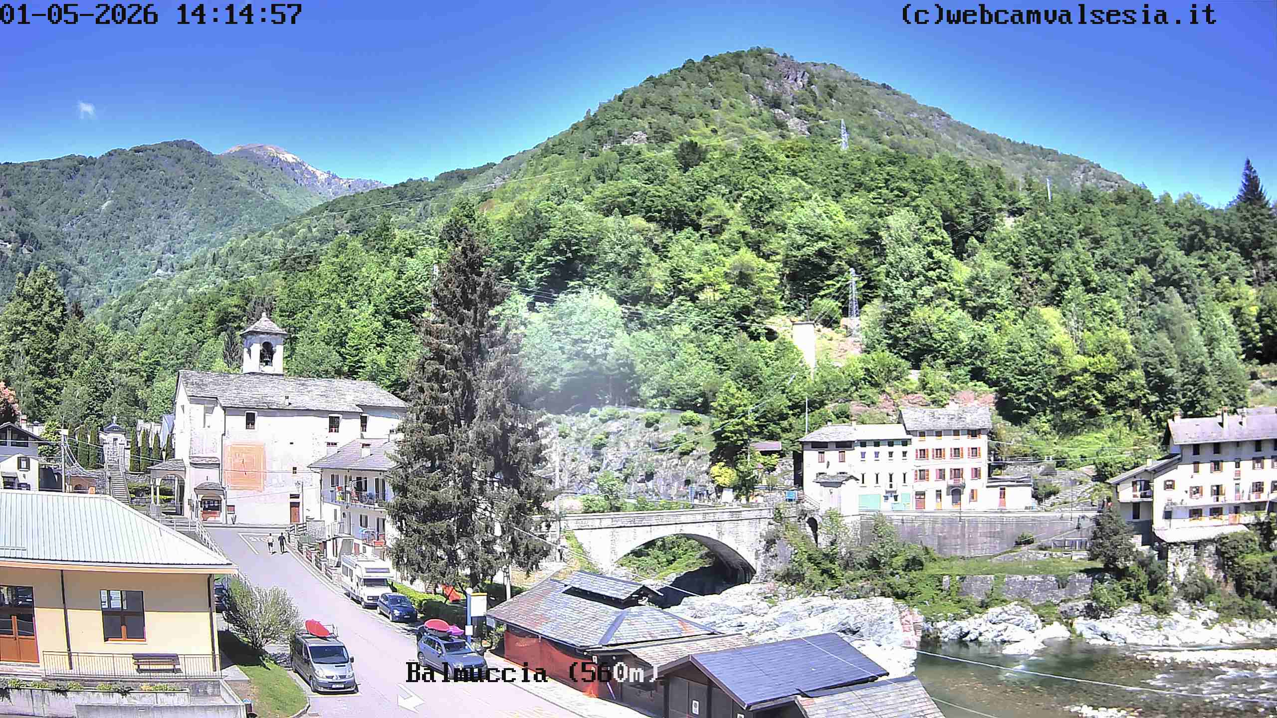 immagine della webcam nei dintorni di Piode: webcam Balmuccia