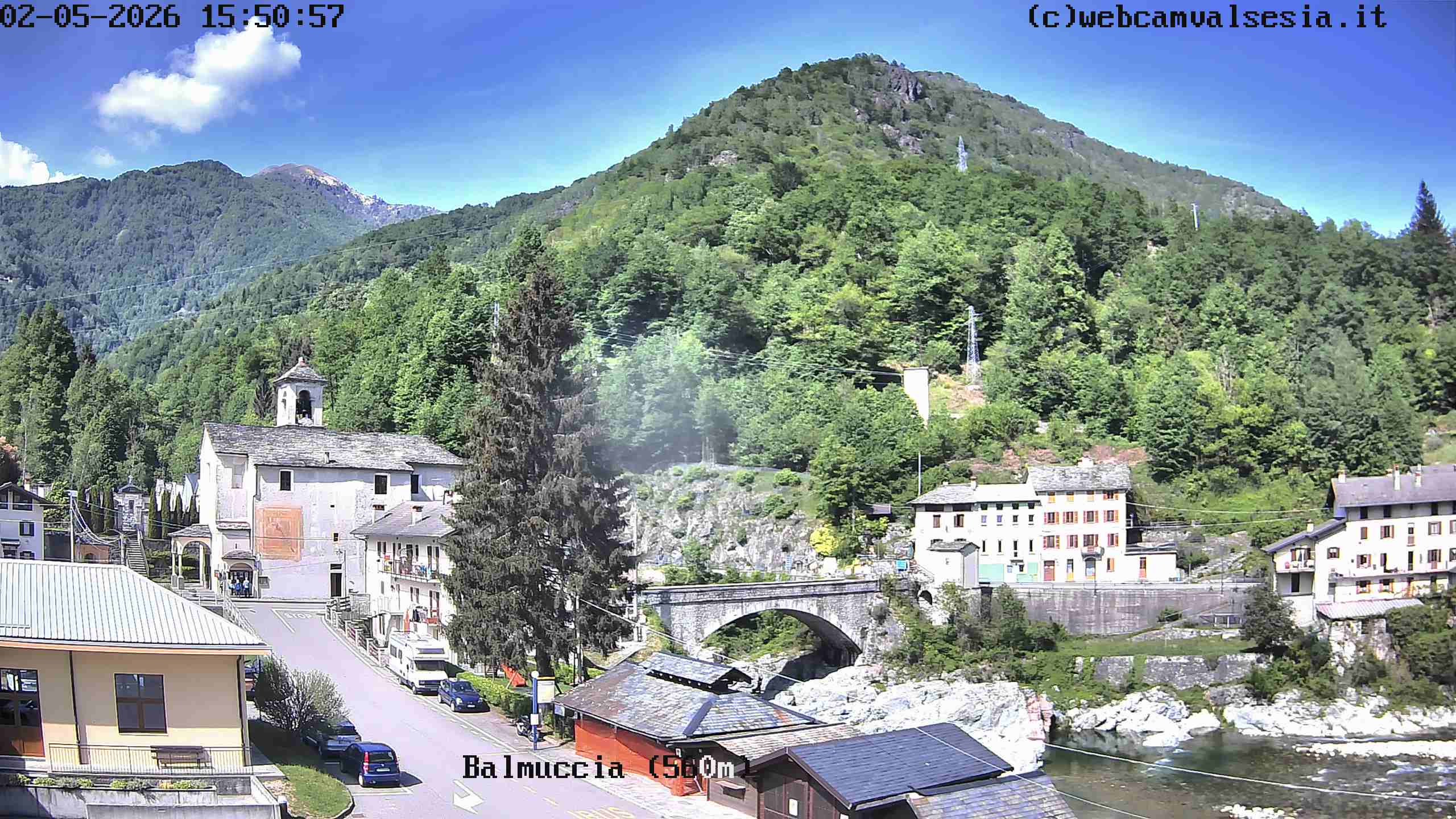 immagine della webcam nei dintorni di Riva Valdobbia: webcam Balmuccia