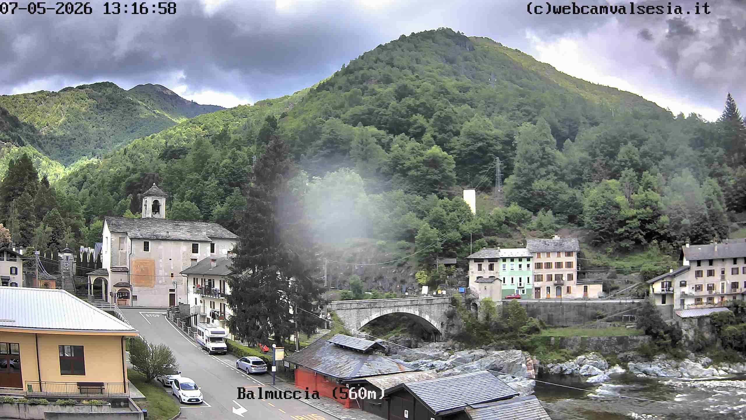 immagine della webcam nei dintorni di Rassa: webcam Balmuccia