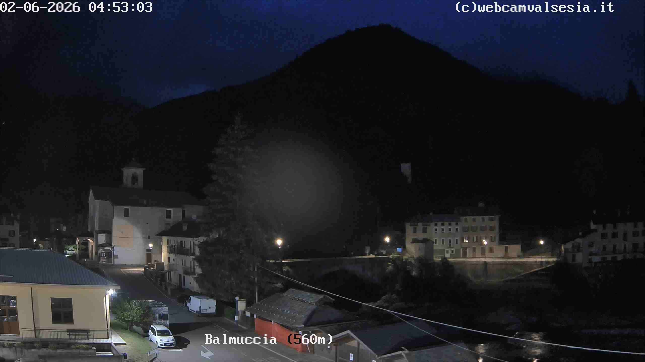 immagine della webcam nei dintorni di Quarona: webcam Balmuccia