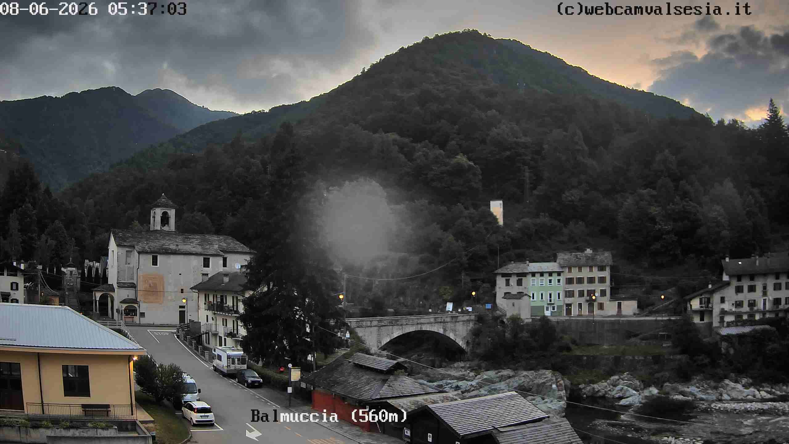 immagine della webcam nei dintorni di Macugnaga: webcam Balmuccia