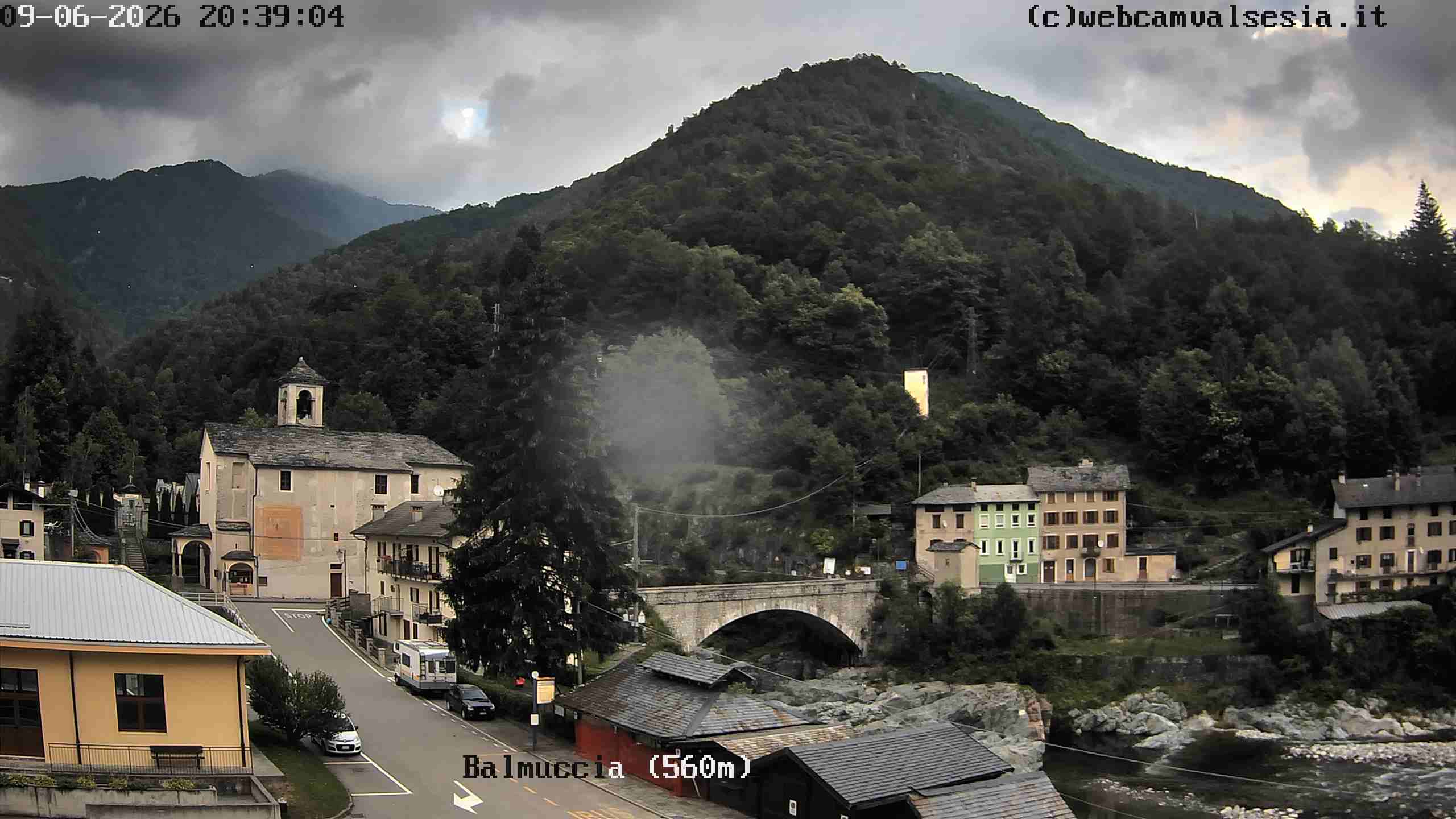 immagine della webcam nei dintorni di Fobello: webcam Balmuccia