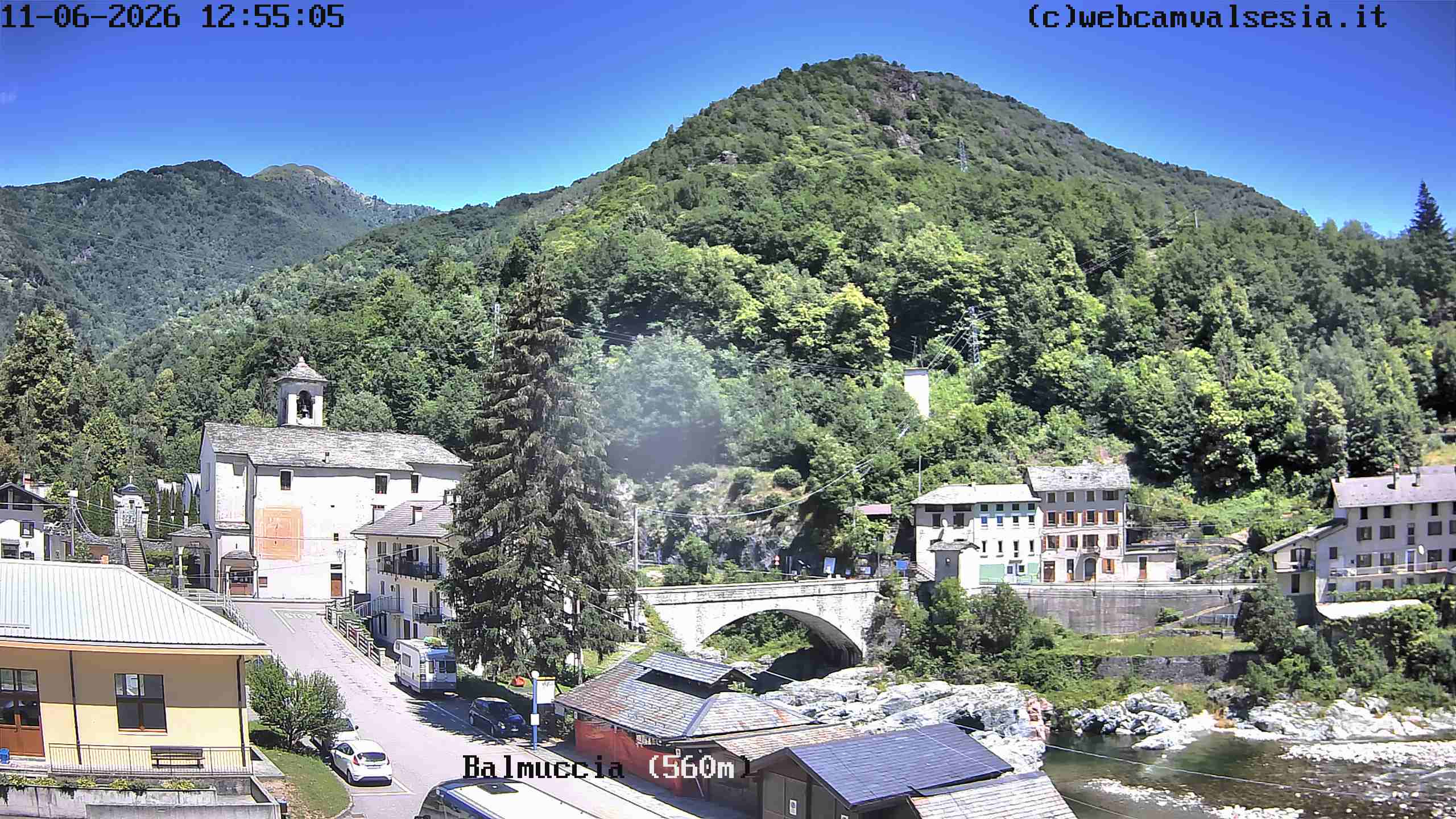 immagine della webcam nei dintorni di Fobello: webcam Balmuccia