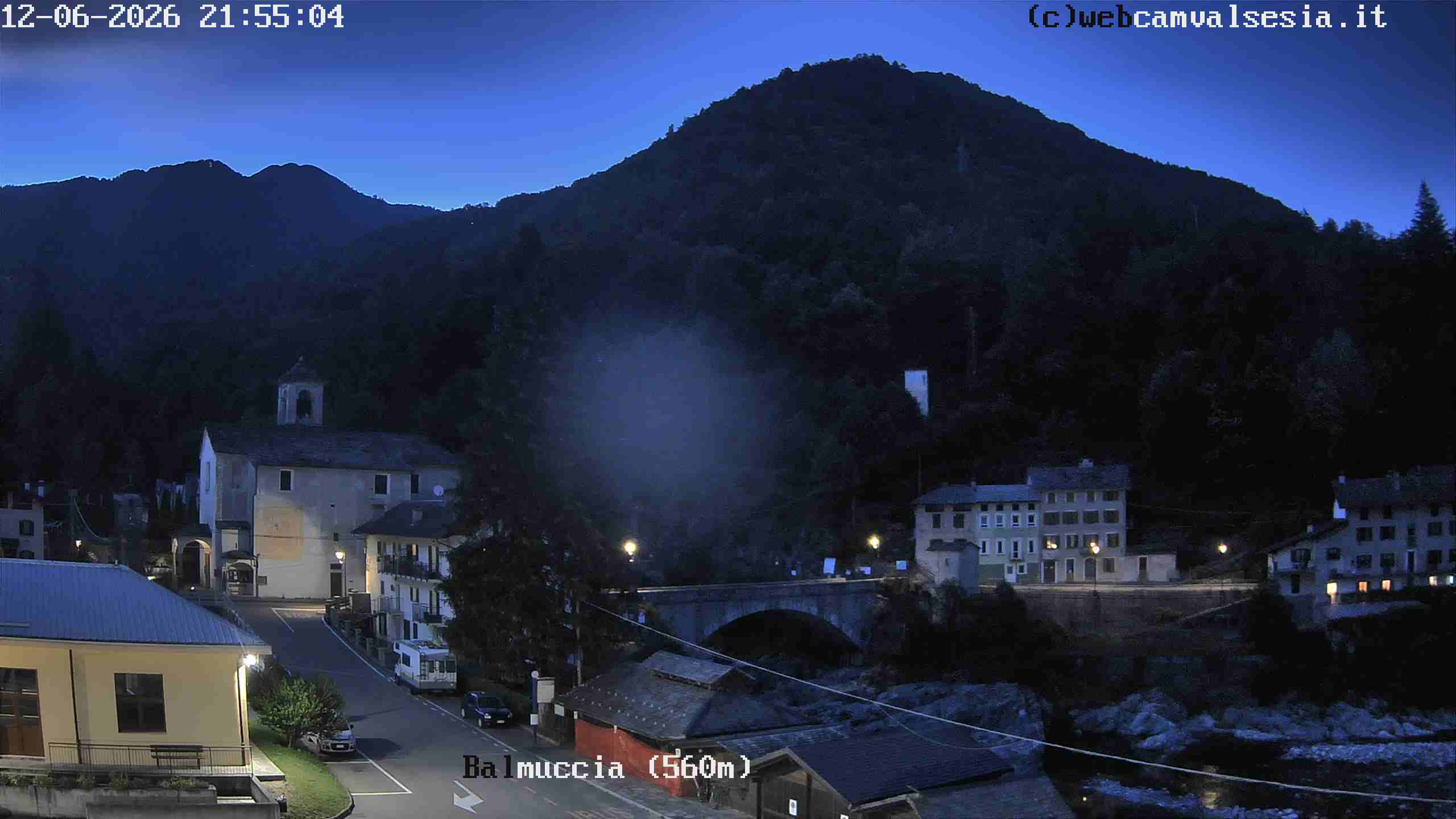 immagine della webcam nei dintorni di Campertogno: webcam Balmuccia