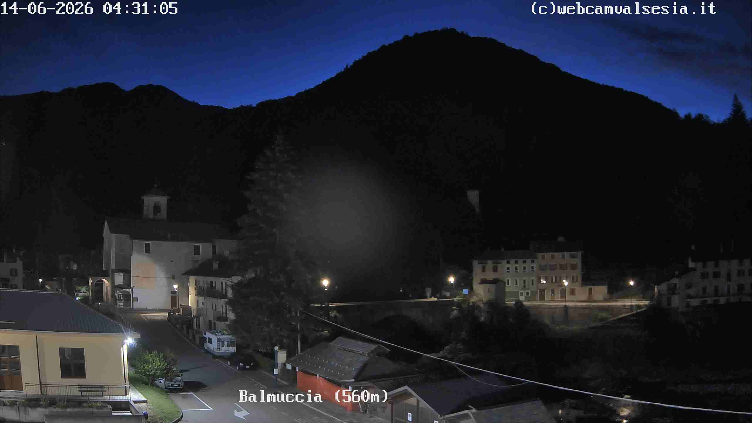 immagine della webcam nei dintorni di Campertogno: webcam Balmuccia