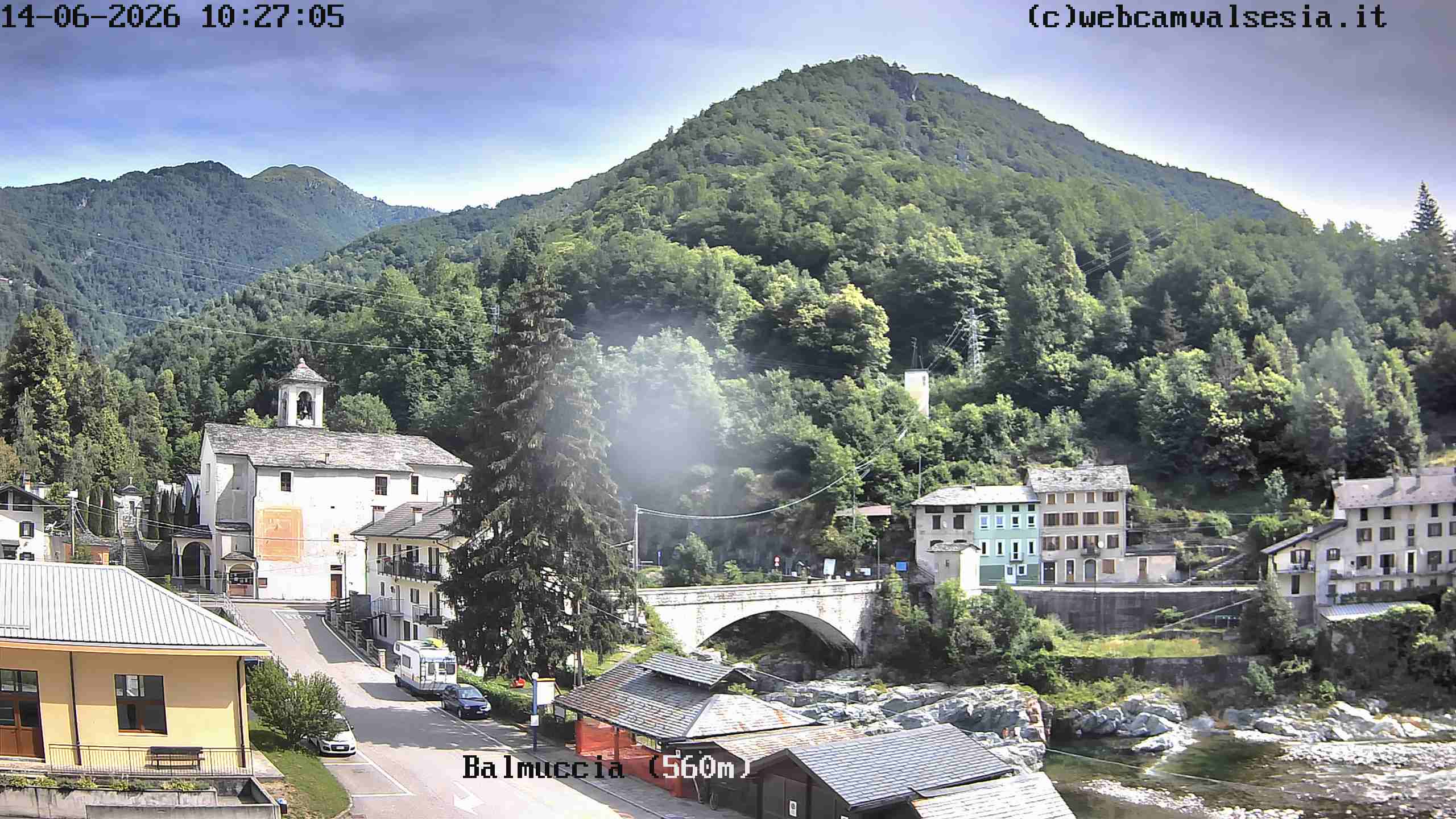 immagine della webcam nei dintorni di Scopello: webcam Balmuccia